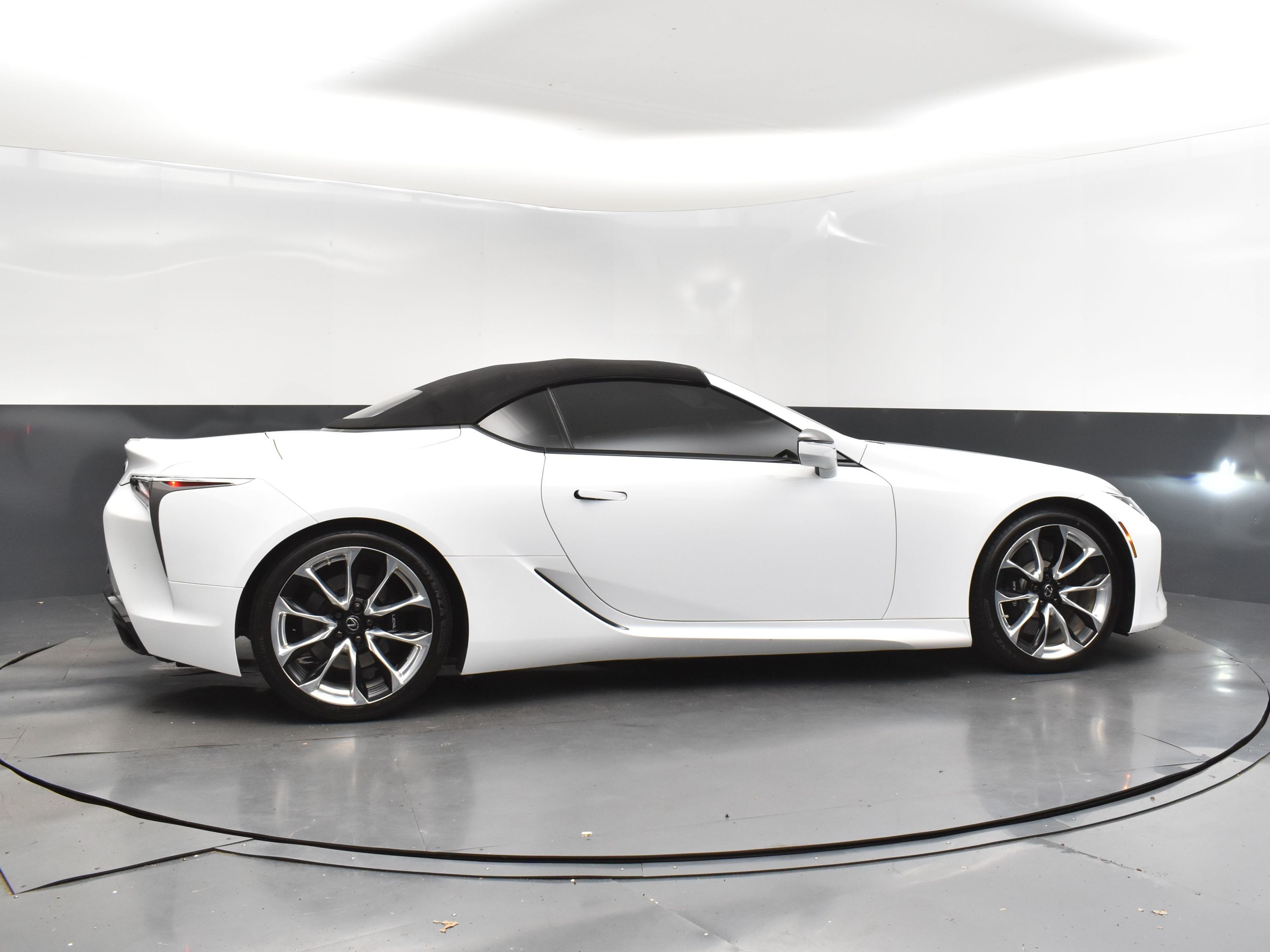 2021 Ultra White Lexus LC 500 RWD Convertible