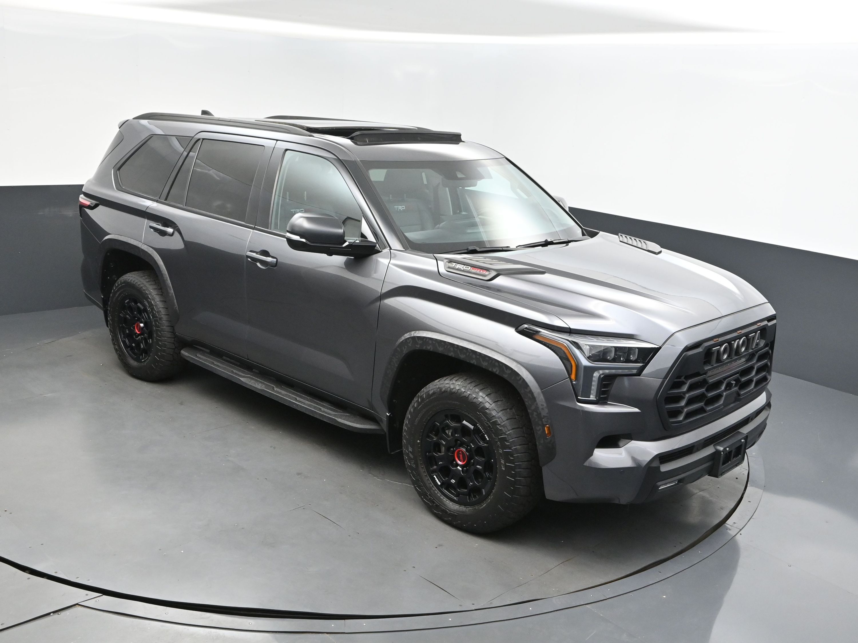 2023 Magnetic Gray Metallic Toyota Sequoia TRD Pro SUV