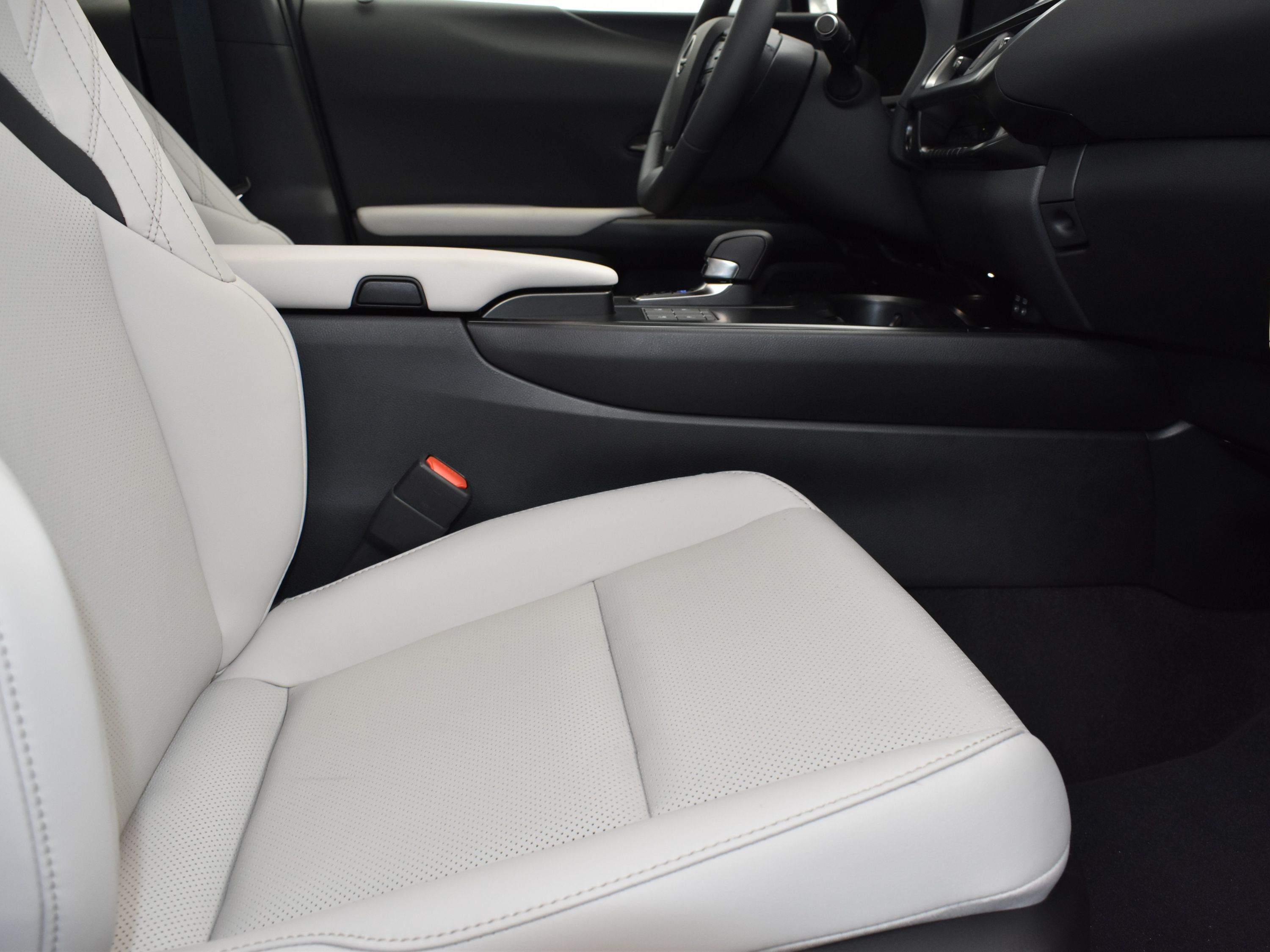 2025 Ultra White with Obsidian Roof Lexus UX 300h F SPORT Design FWD SUV