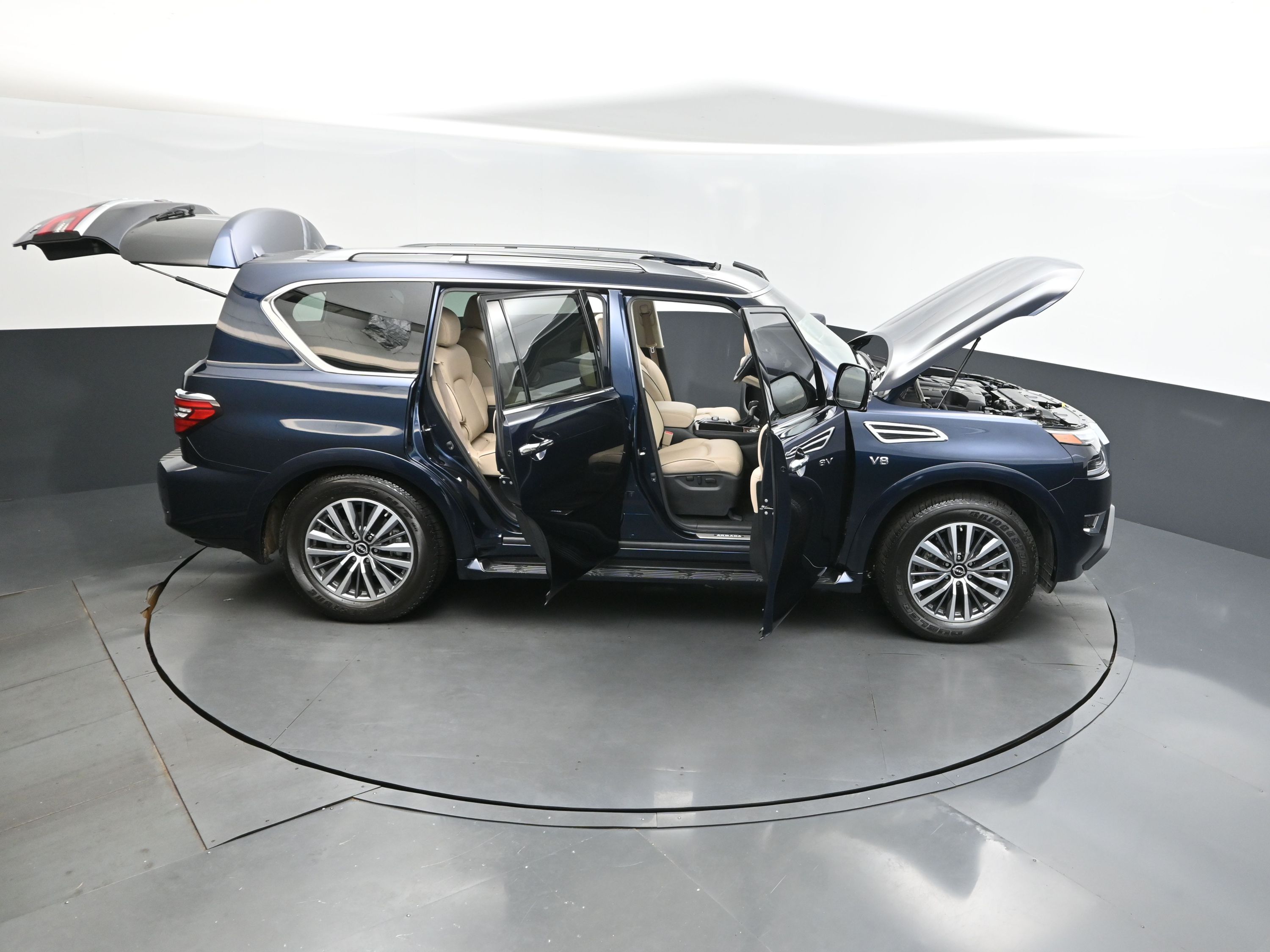 2022 Hermosa Blue Pearl Nissan Armada SL RWD SUV