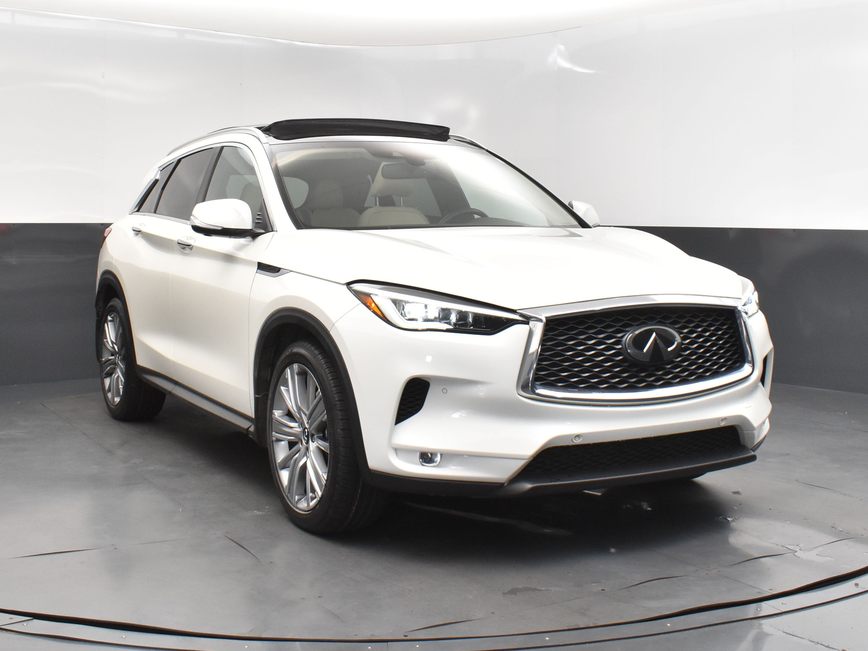 2022 Majestic White INFINITI QX50 Sensory AWD SUV