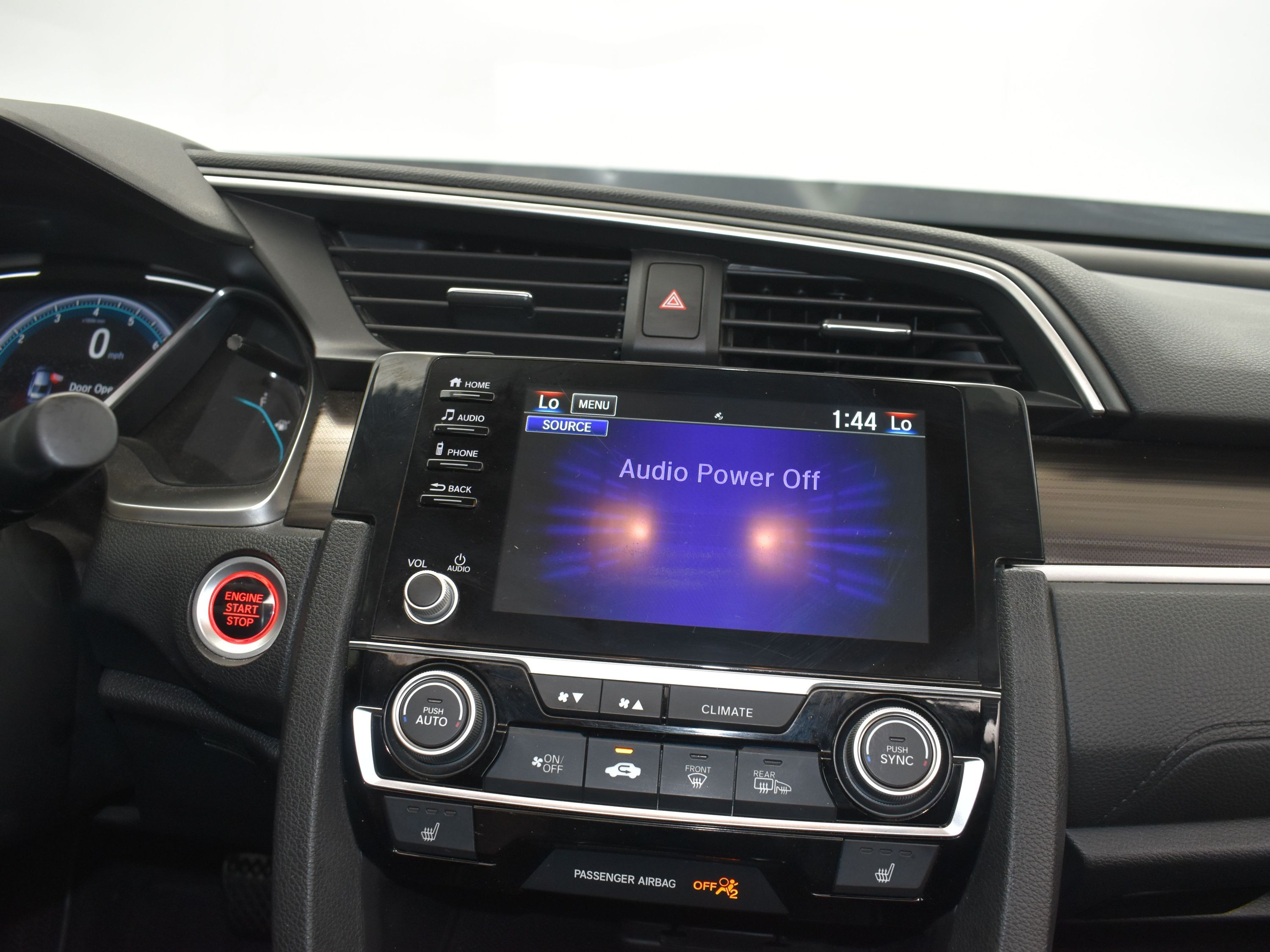 2019 Black Honda Civic Sedan EX FWD Sedan
