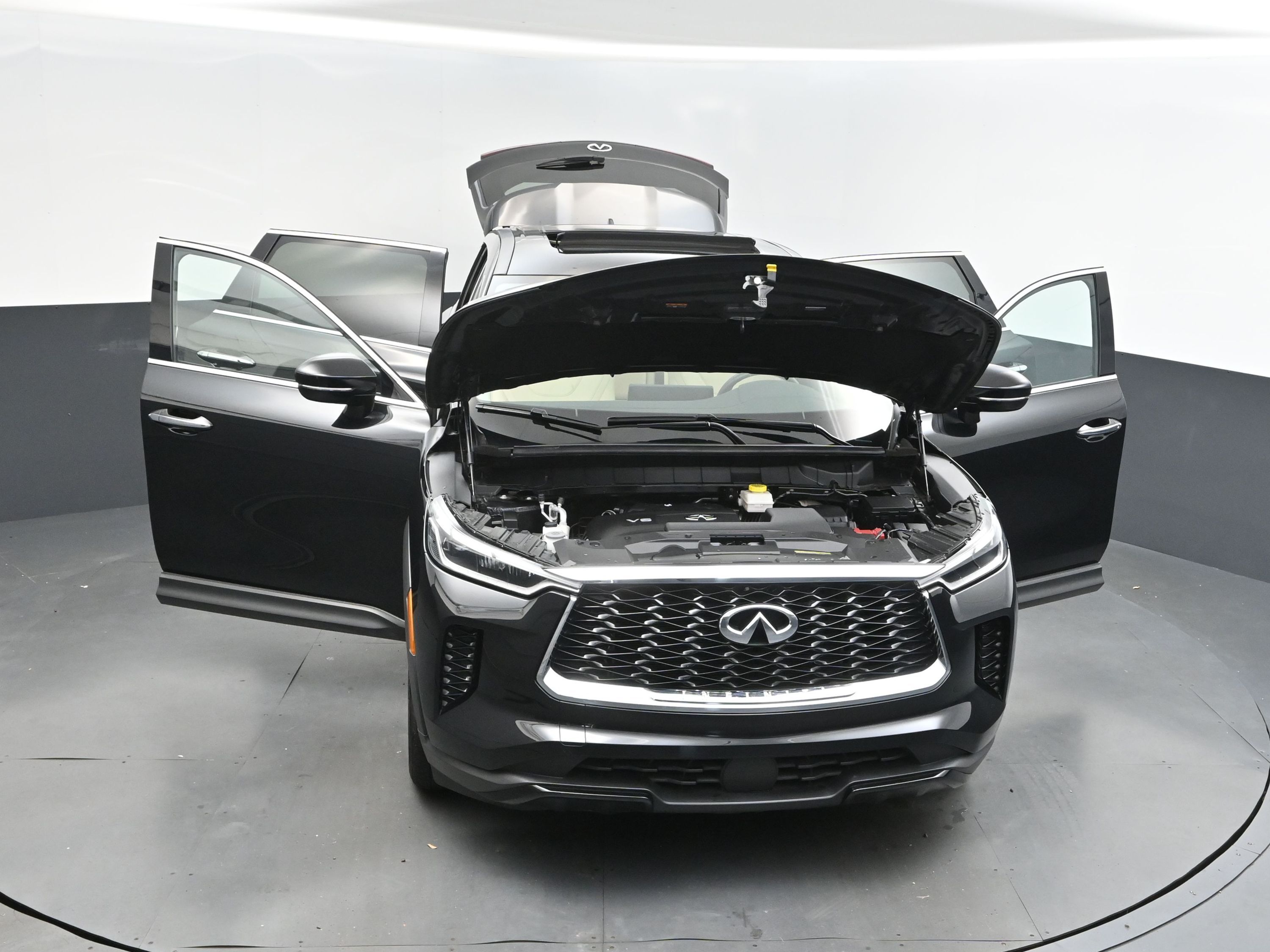 2023 Mineral Black INFINITI QX60 PURE FWD SUV