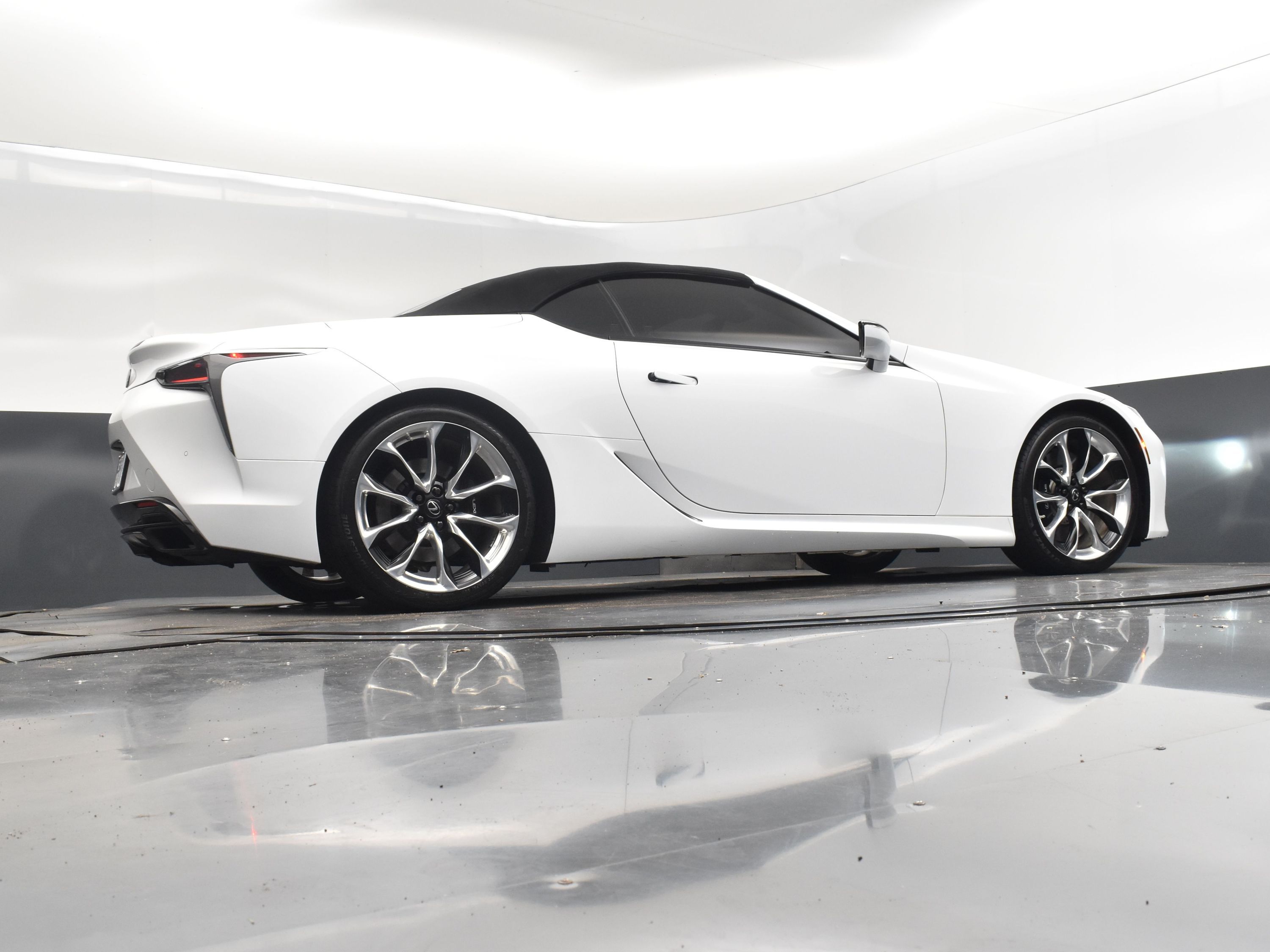 2021 Ultra White Lexus LC 500 RWD Convertible