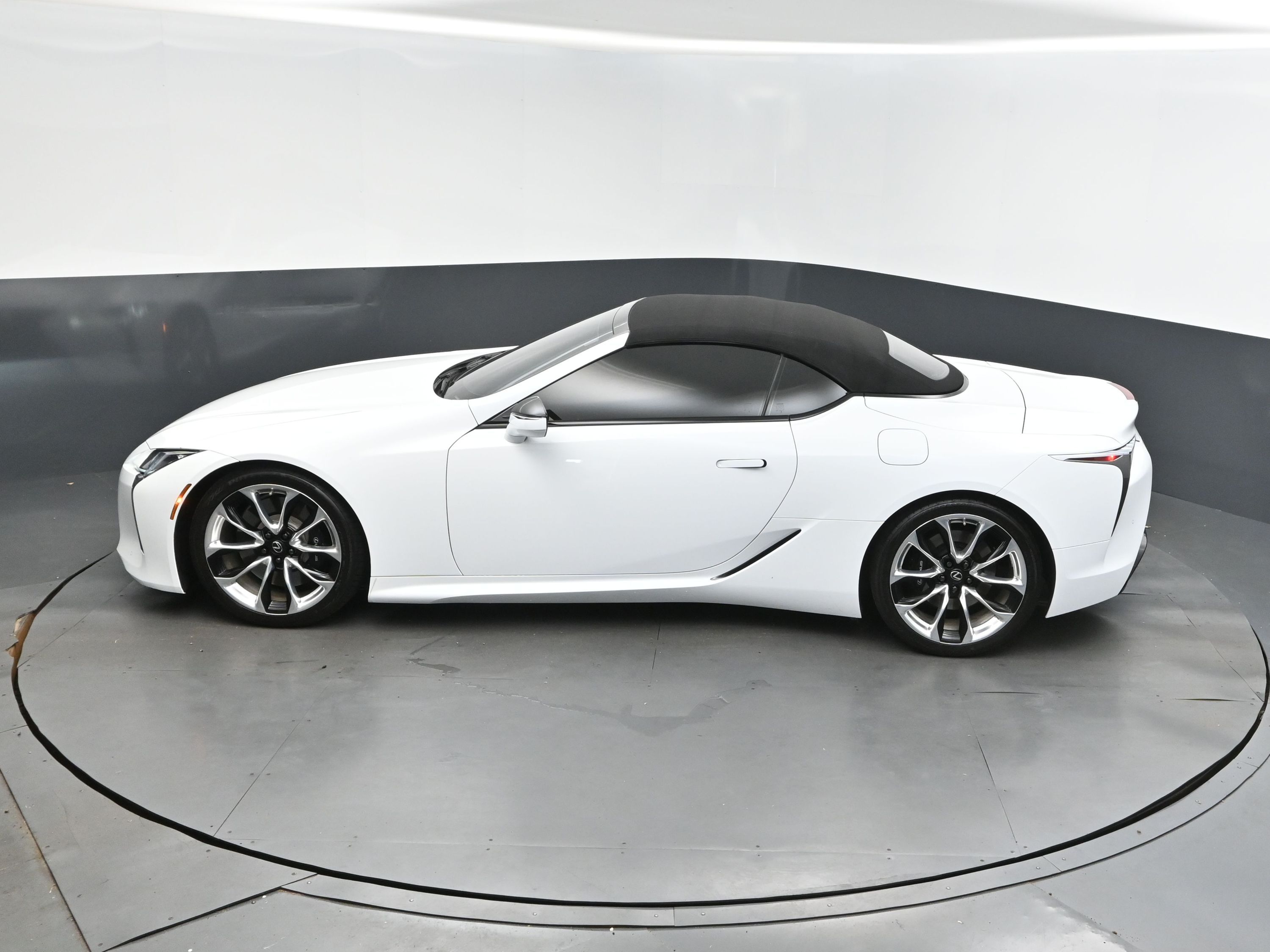 2021 Ultra White Lexus LC 500 RWD Convertible