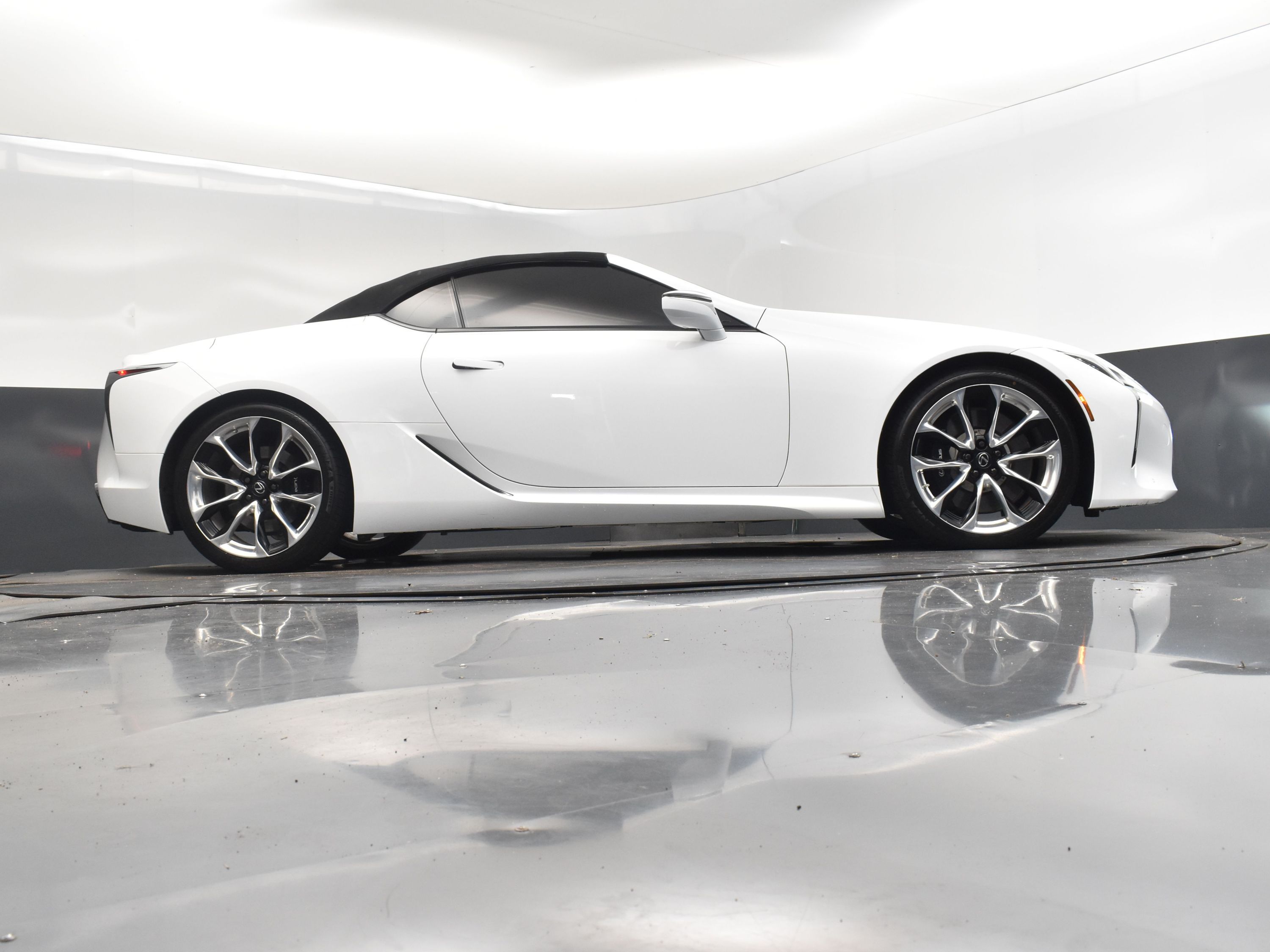 2021 Ultra White Lexus LC 500 RWD Convertible
