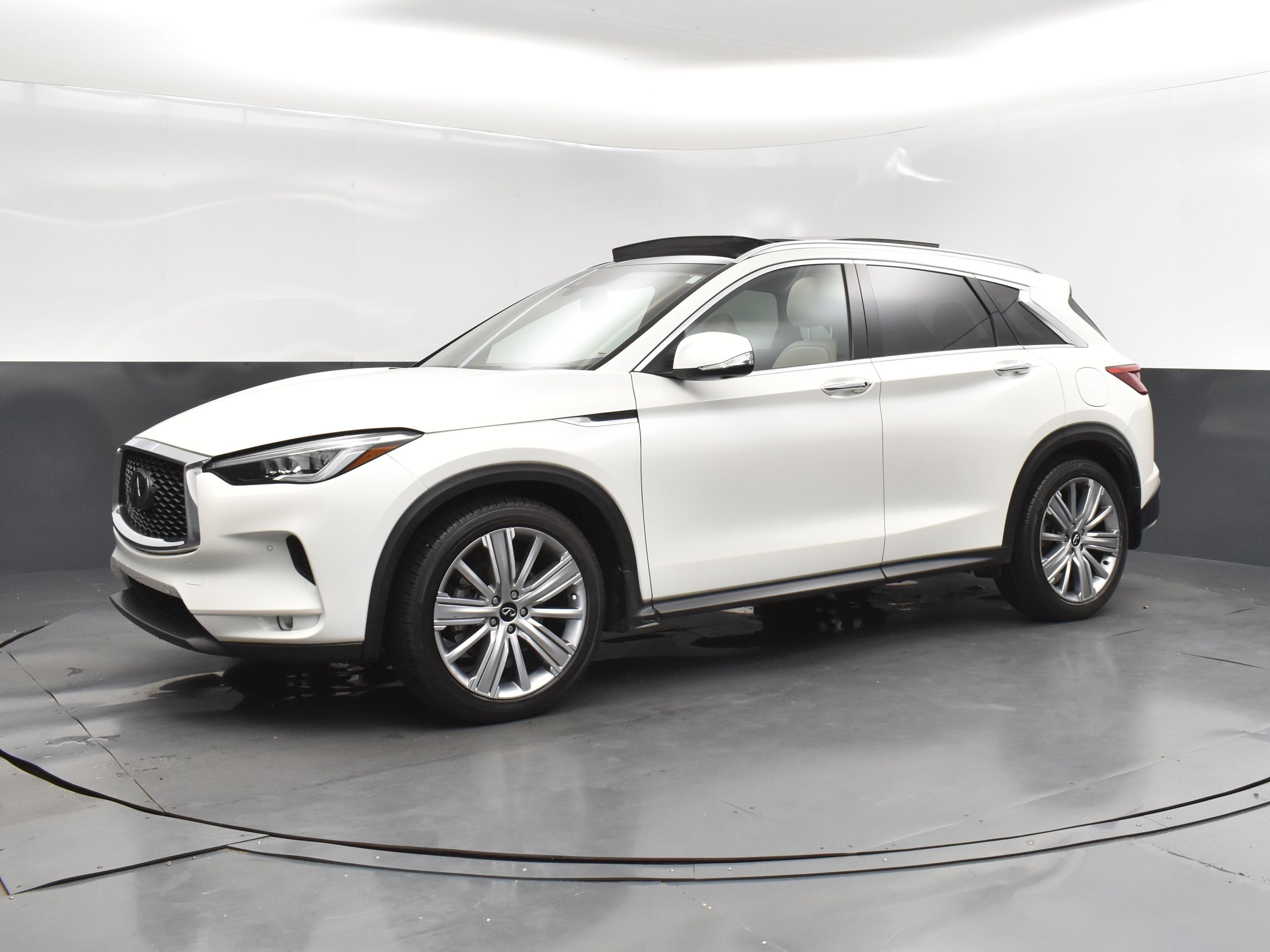 2022 Majestic White INFINITI QX50 Sensory AWD SUV