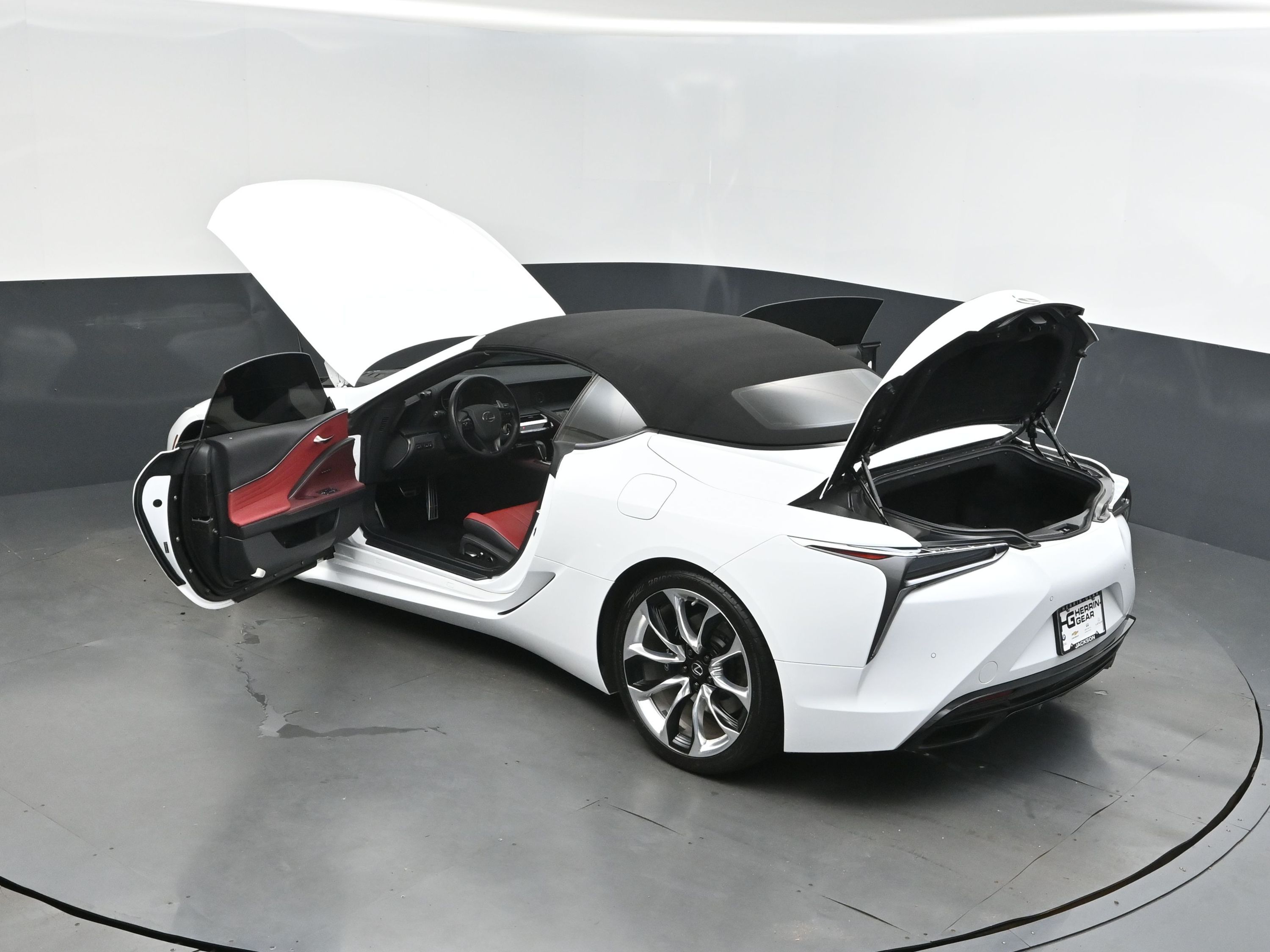 2021 Ultra White Lexus LC 500 RWD Convertible