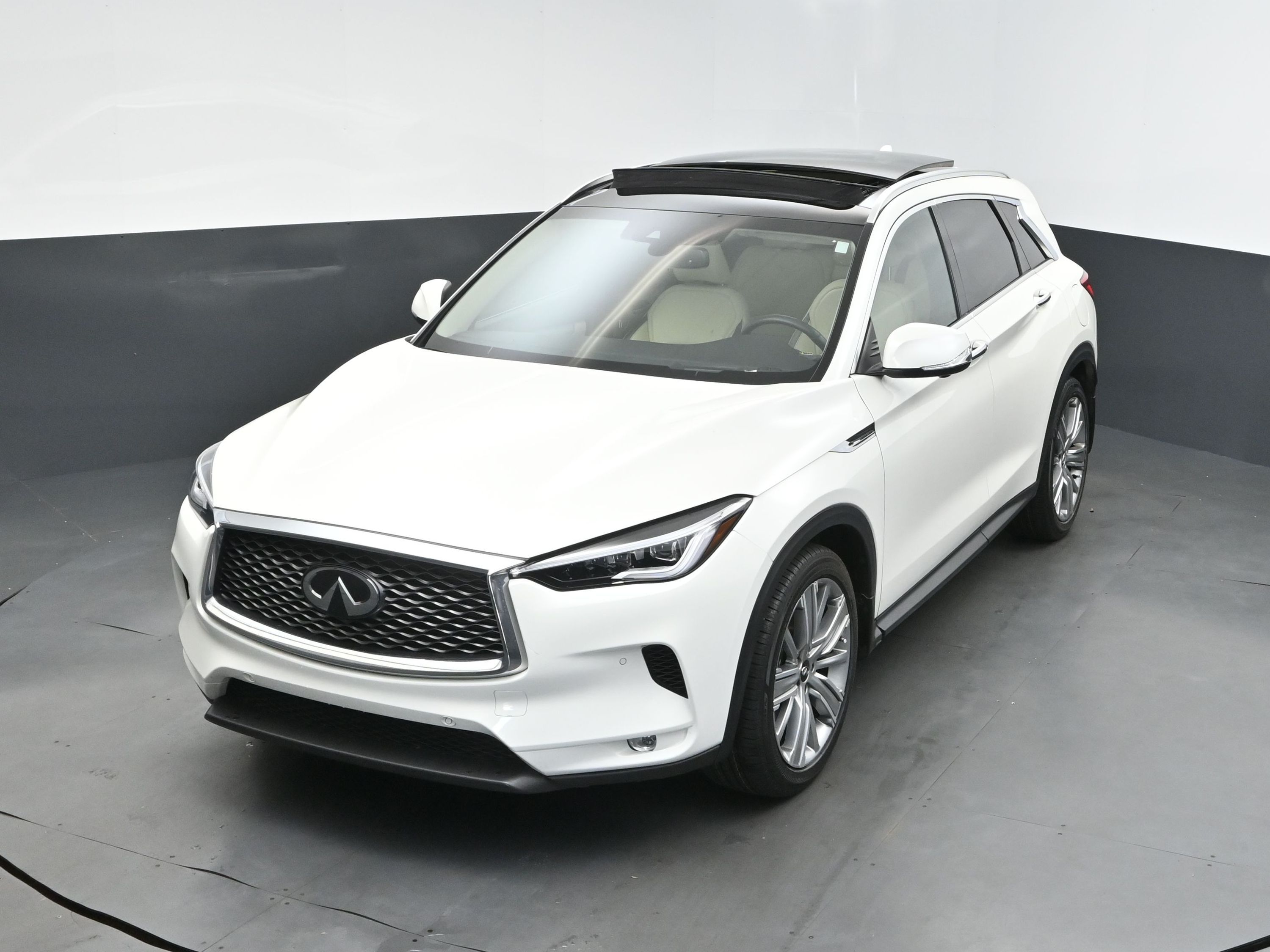 2022 Majestic White INFINITI QX50 Sensory AWD SUV