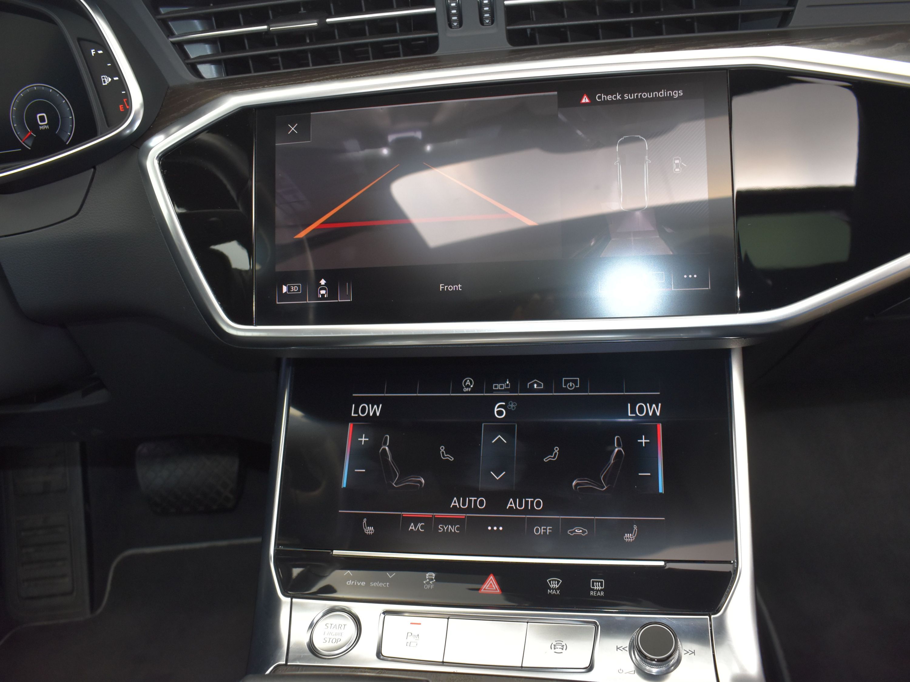 2019 Florett Silver Metallic Audi A6 3.0T Premium Plus AWD Sedan