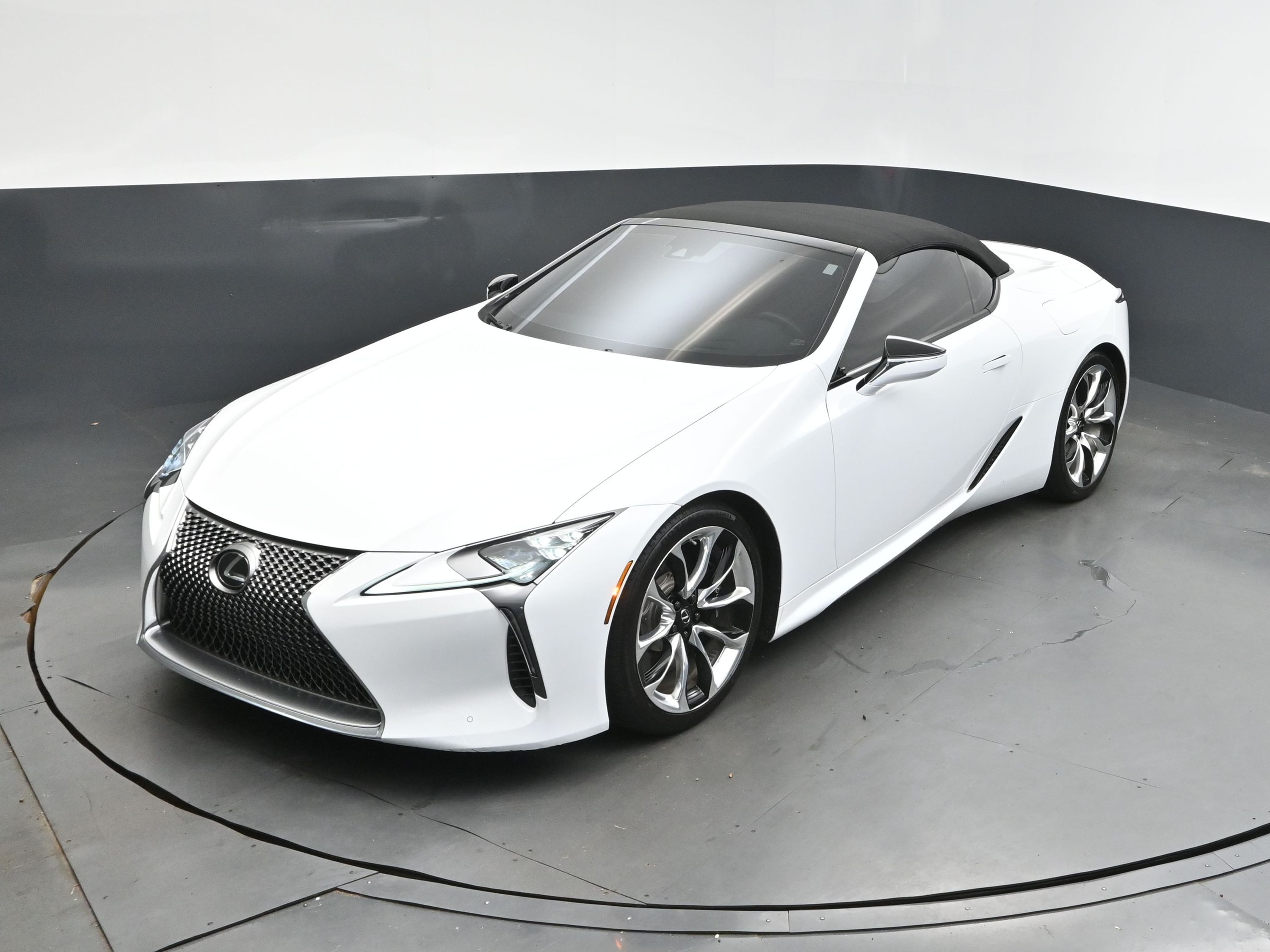 2021 Ultra White Lexus LC 500 RWD Convertible