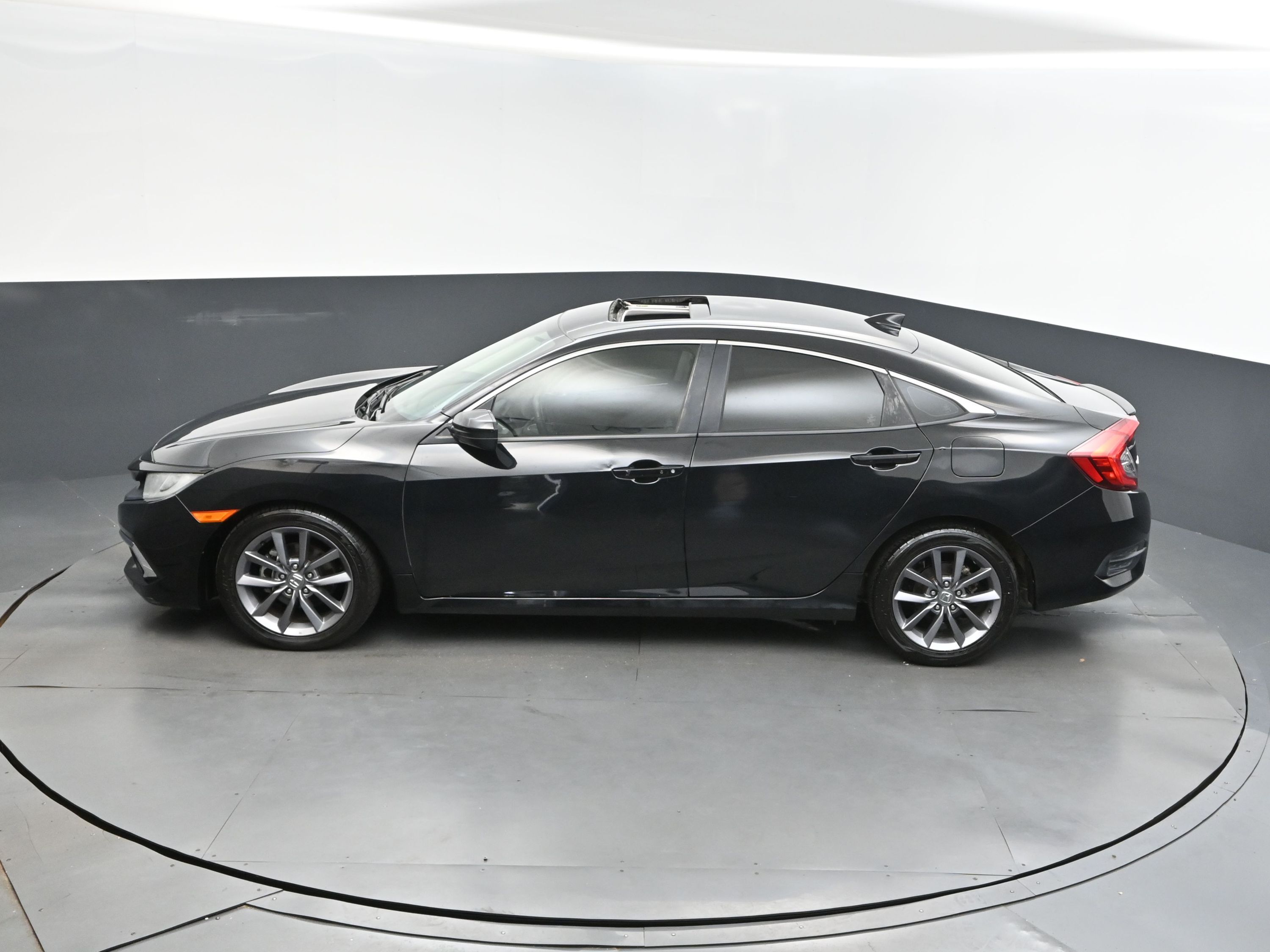 2019 Black Honda Civic Sedan EX FWD Sedan