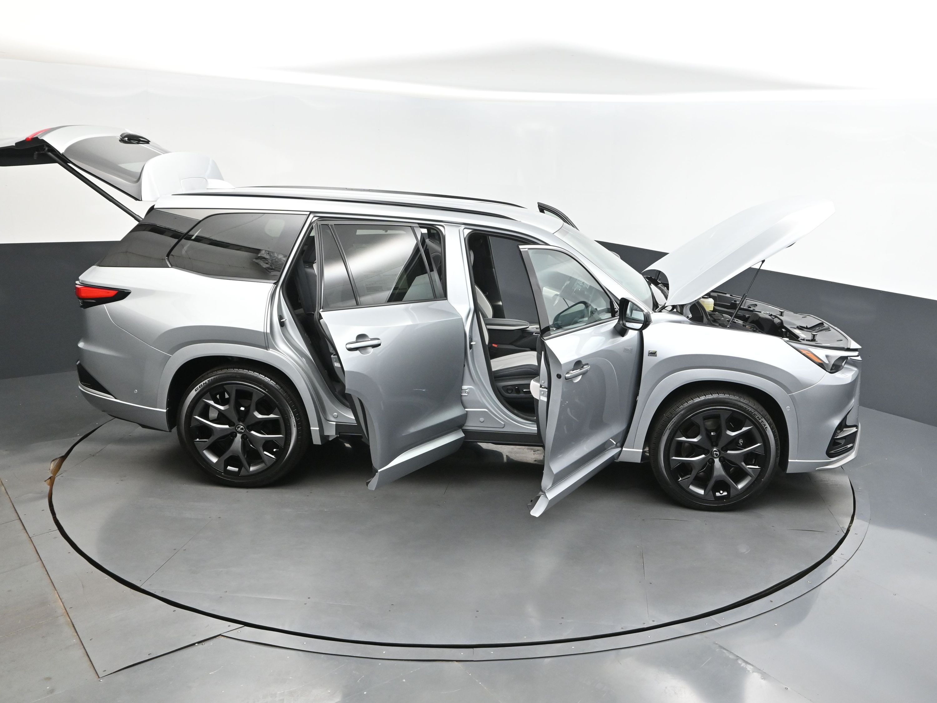 2025 Celestial Silver Metallic Lexus TX 500h F SPORT Premium AWD SUV
