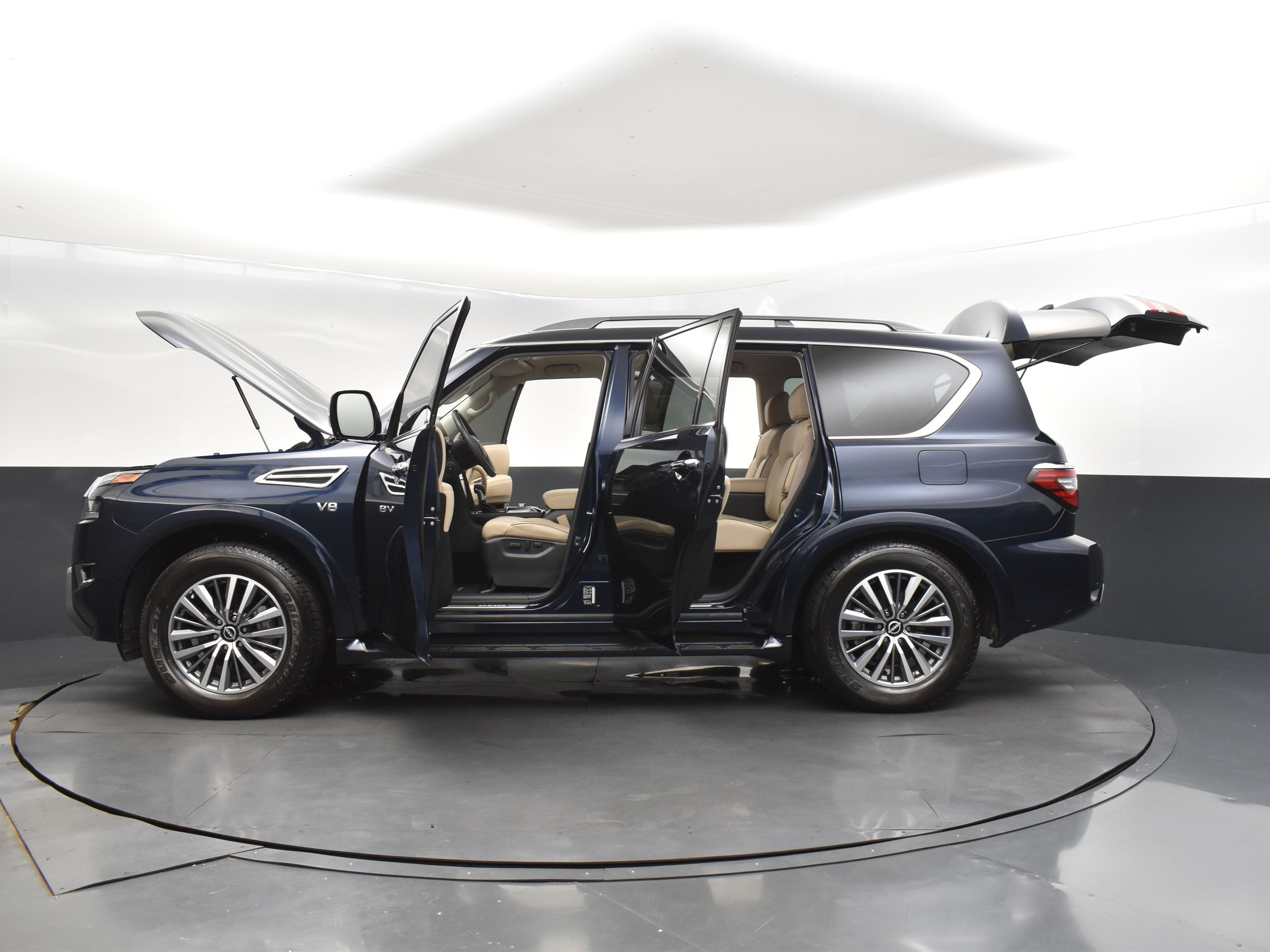 2022 Hermosa Blue Pearl Nissan Armada SL RWD SUV