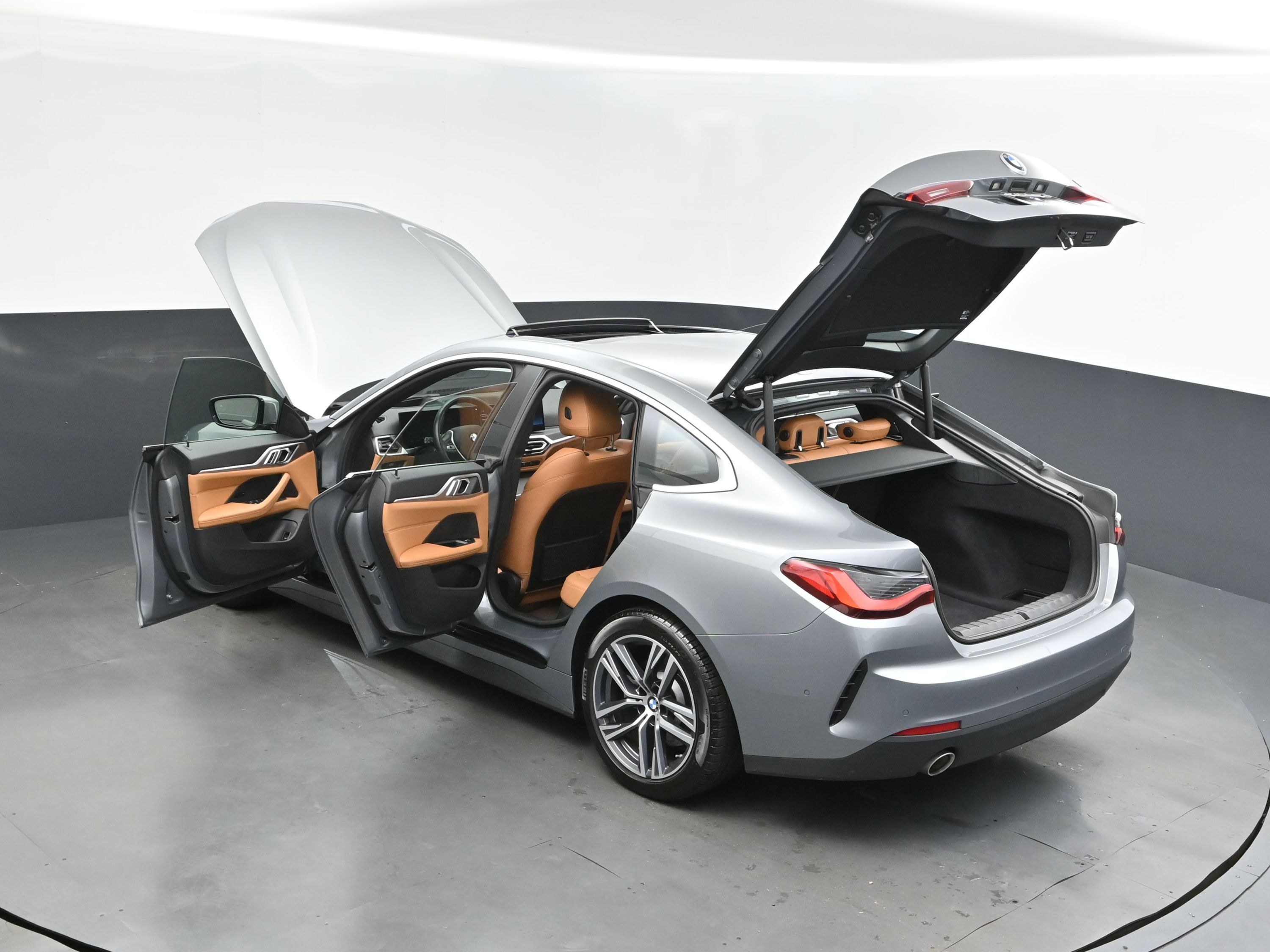 2024 Skyscraper Gray Metallic BMW 4 Series 430i Gran Coupe RWD Hatchback