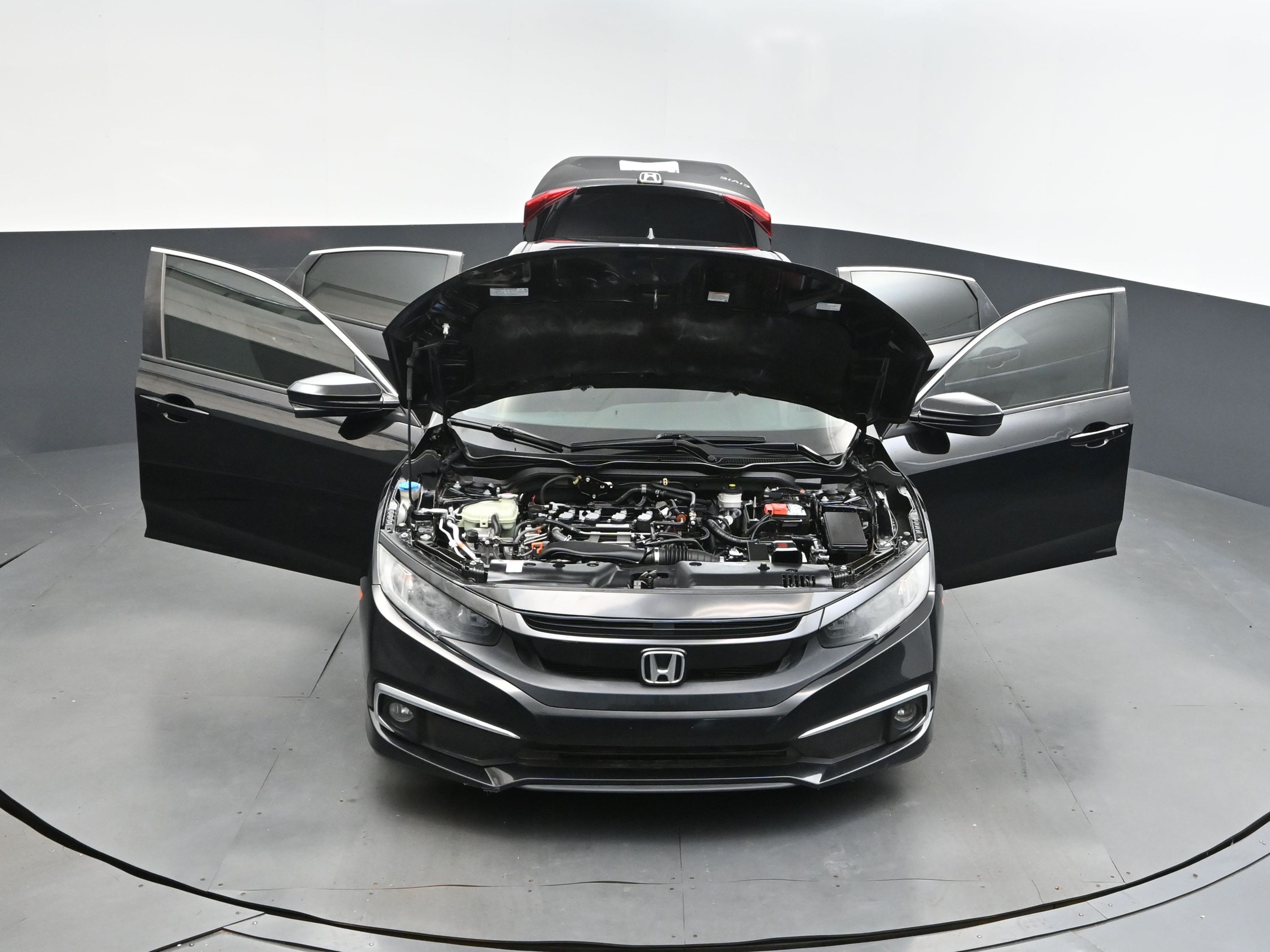 2019 Black Honda Civic Sedan EX FWD Sedan