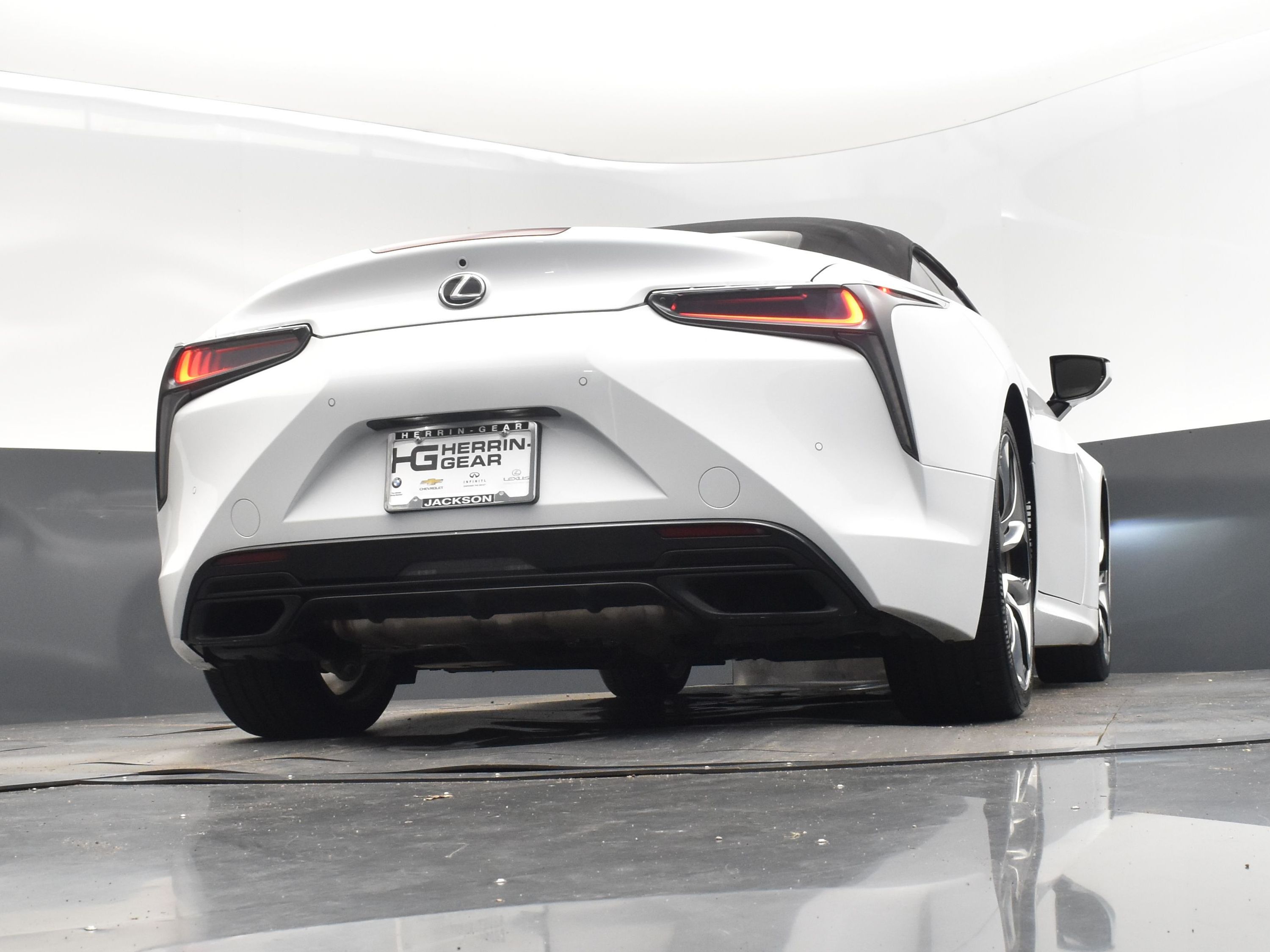 2021 Ultra White Lexus LC 500 RWD Convertible