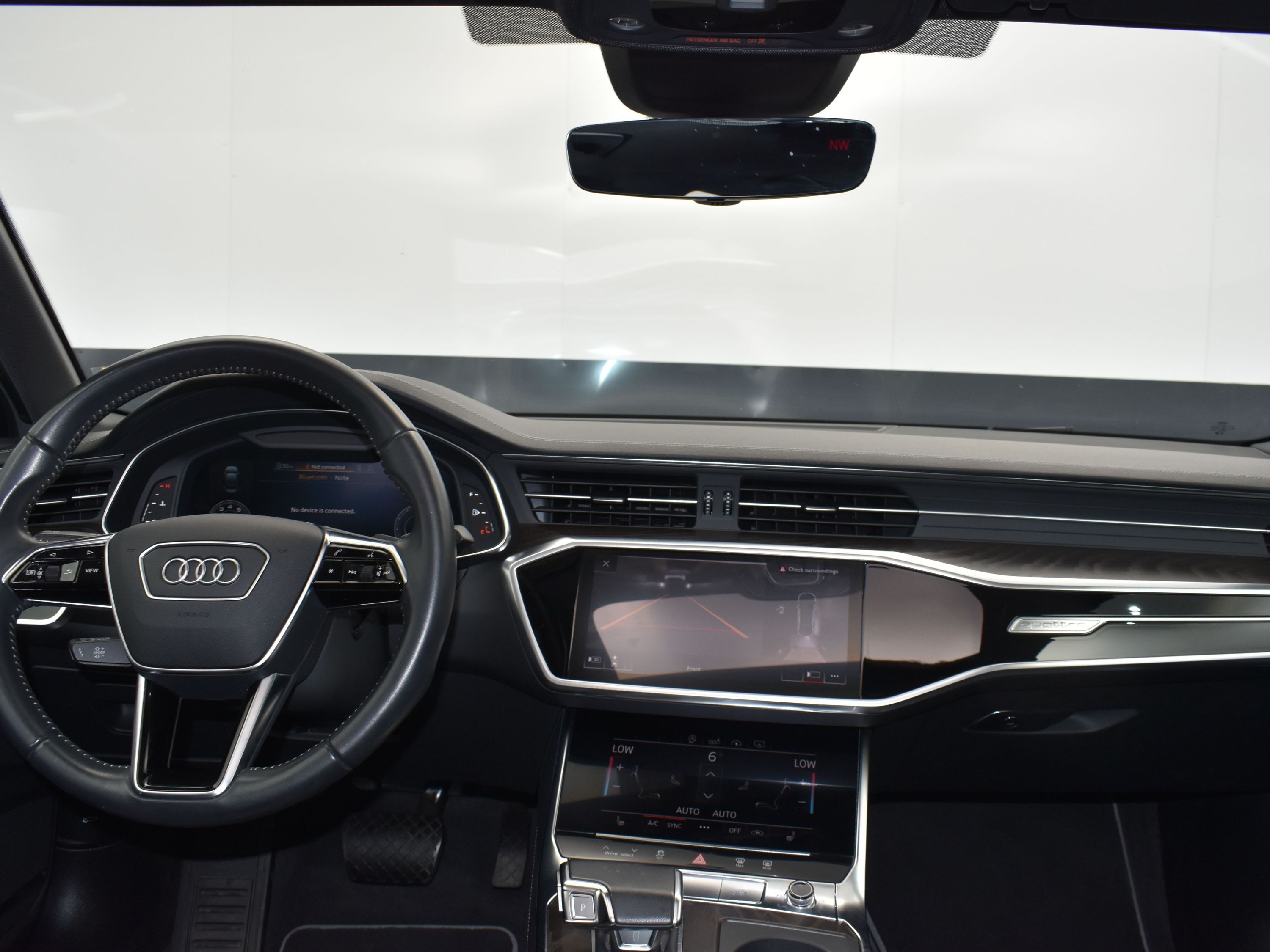 2019 Florett Silver Metallic Audi A6 3.0T Premium Plus AWD Sedan