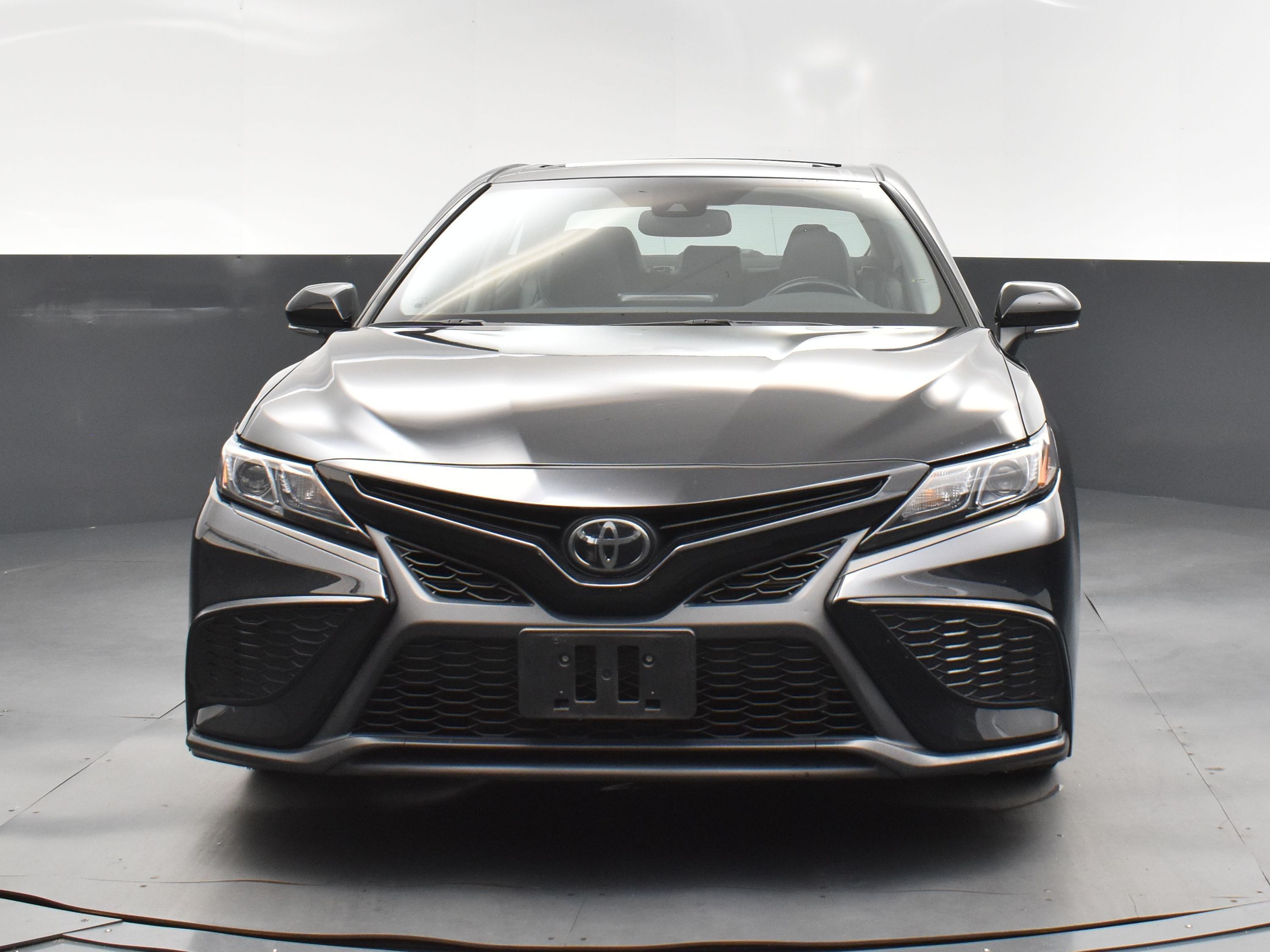 2023 Midnight Black Metallic Toyota Camry SE FWD Sedan