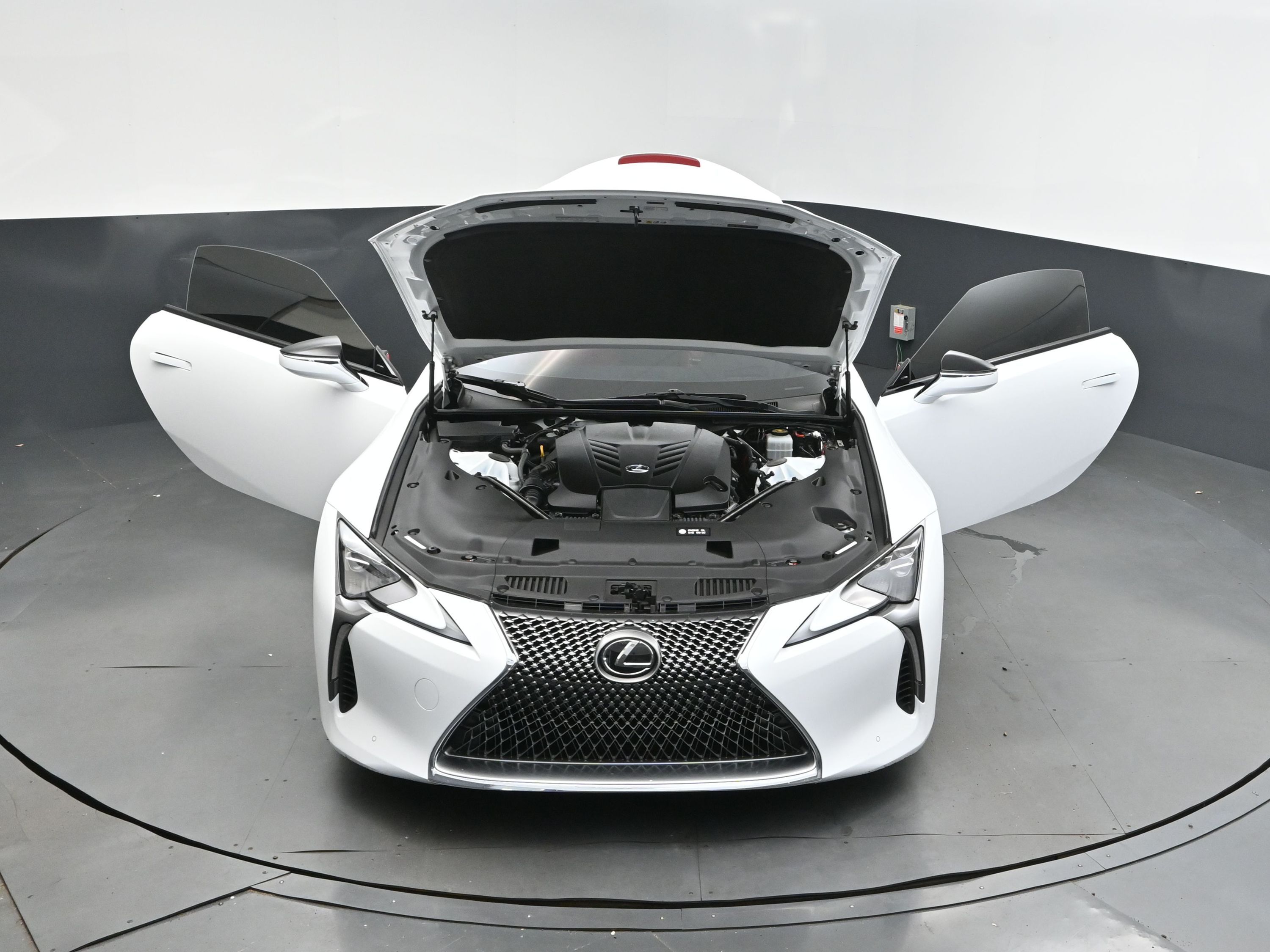 2021 Ultra White Lexus LC 500 RWD Convertible