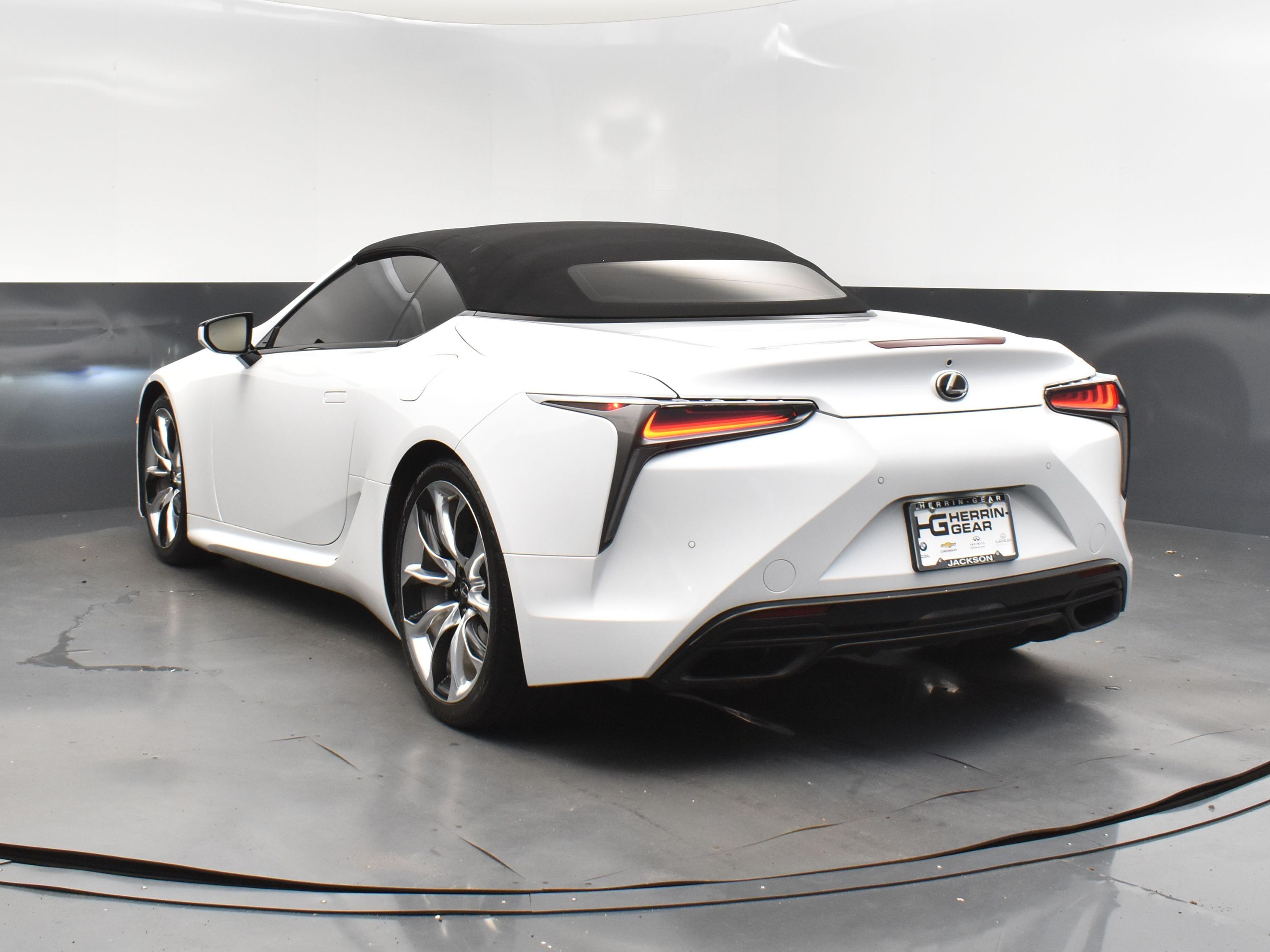 2021 Ultra White Lexus LC 500 RWD Convertible