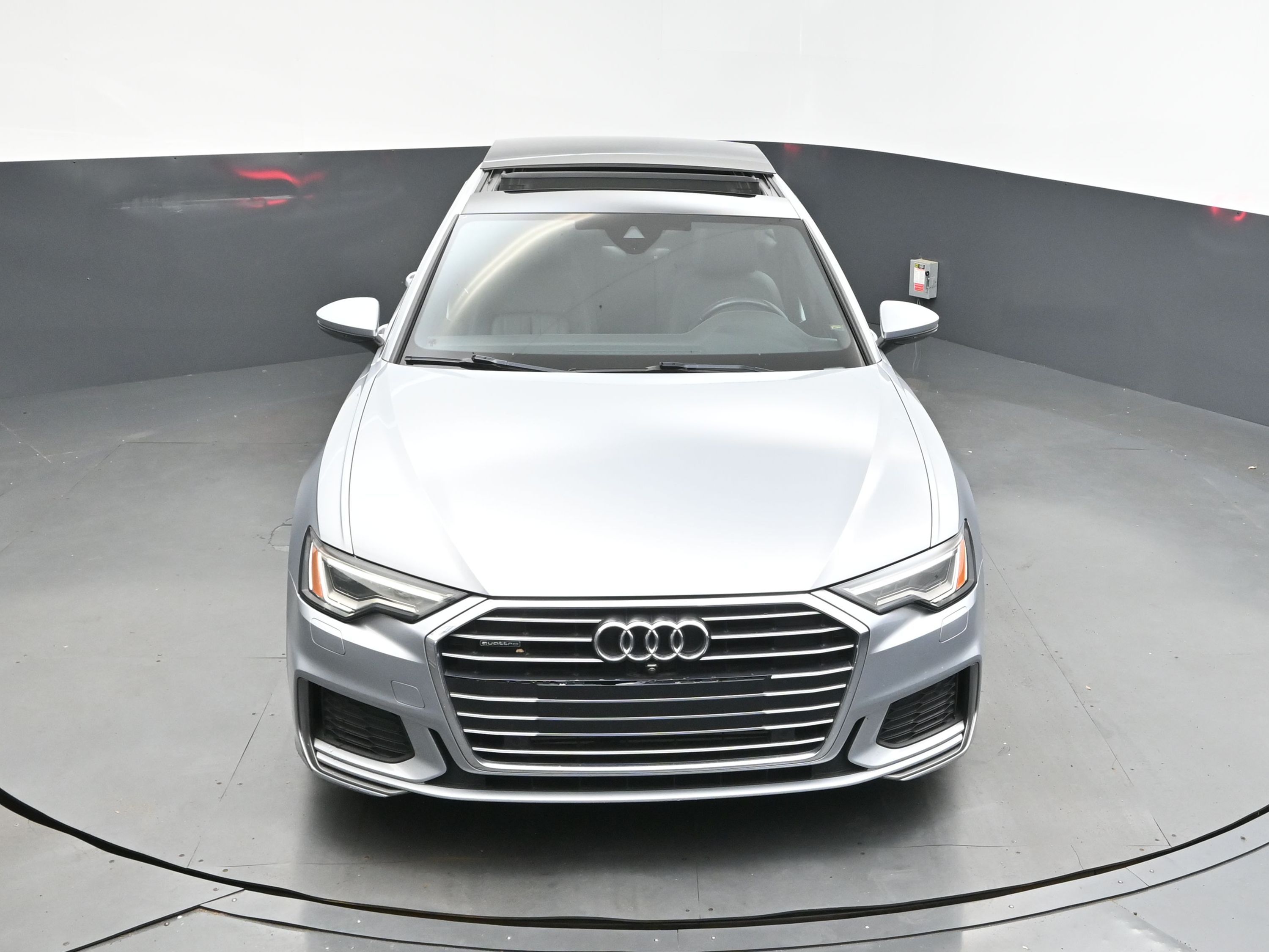 2019 Florett Silver Metallic Audi A6 3.0T Premium Plus AWD Sedan