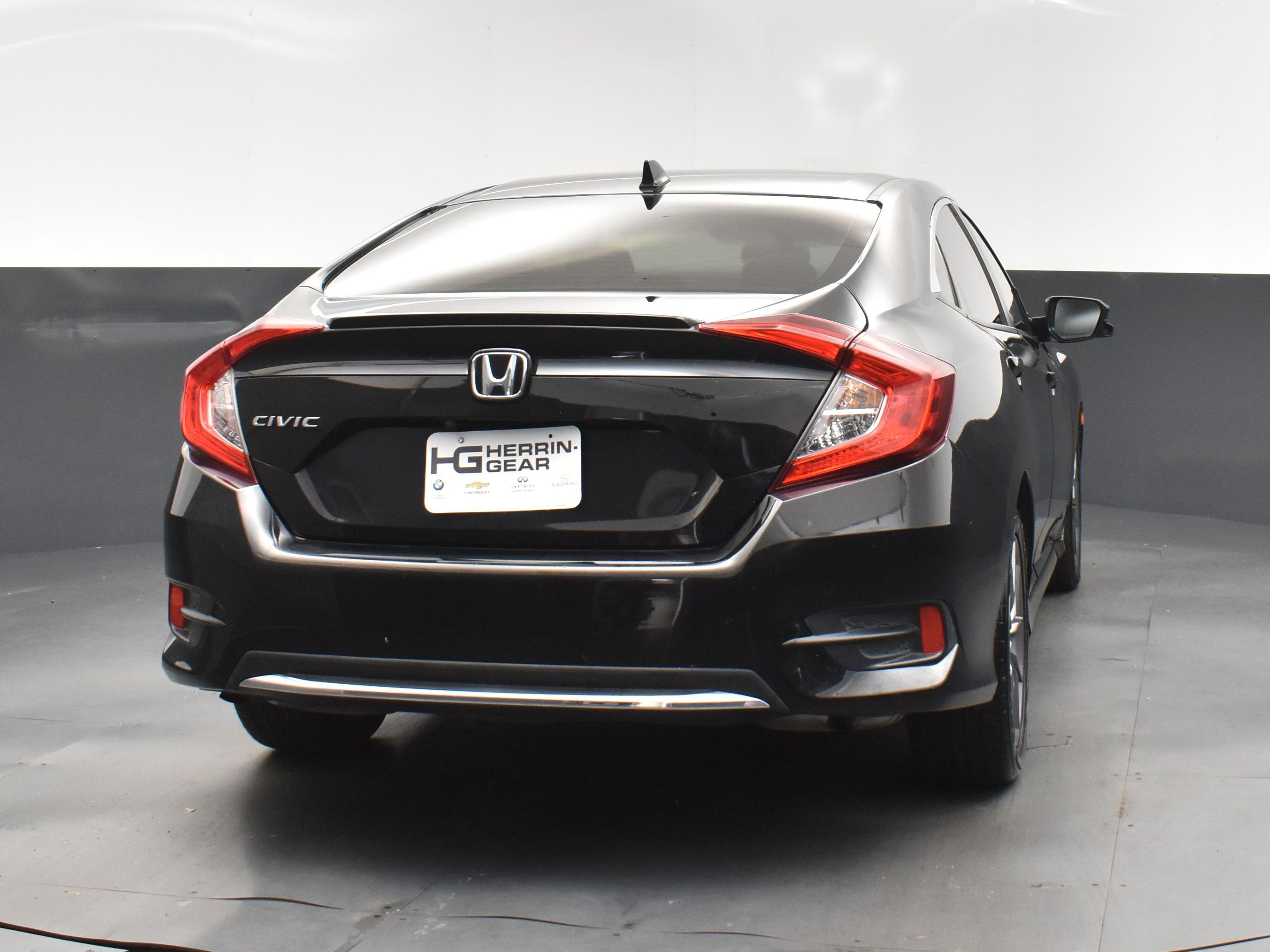2019 Black Honda Civic Sedan EX FWD Sedan