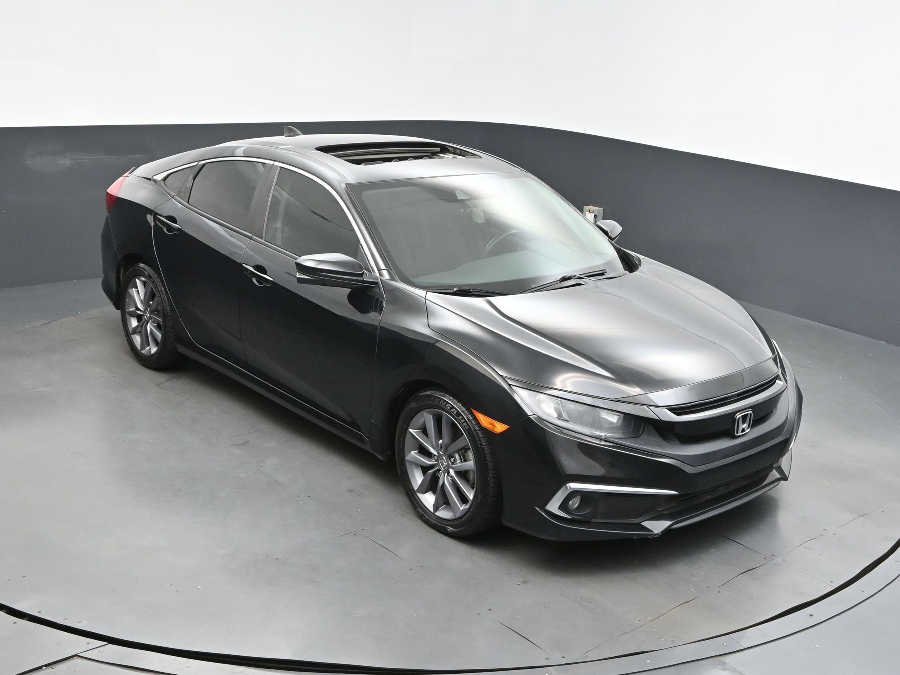 2019 Black Honda Civic Sedan EX FWD Sedan