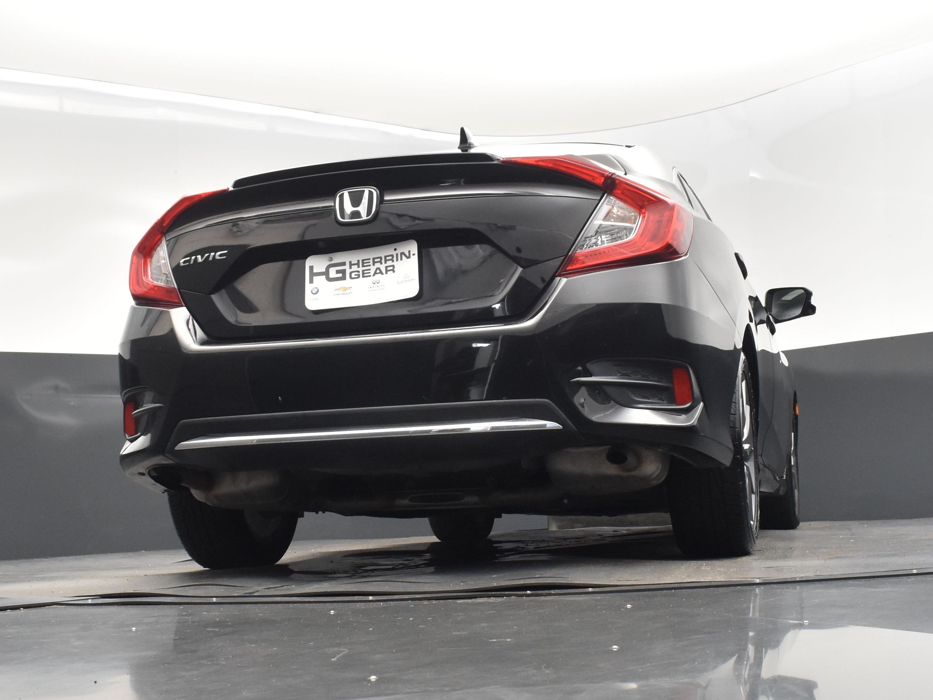 2019 Black Honda Civic Sedan EX FWD Sedan
