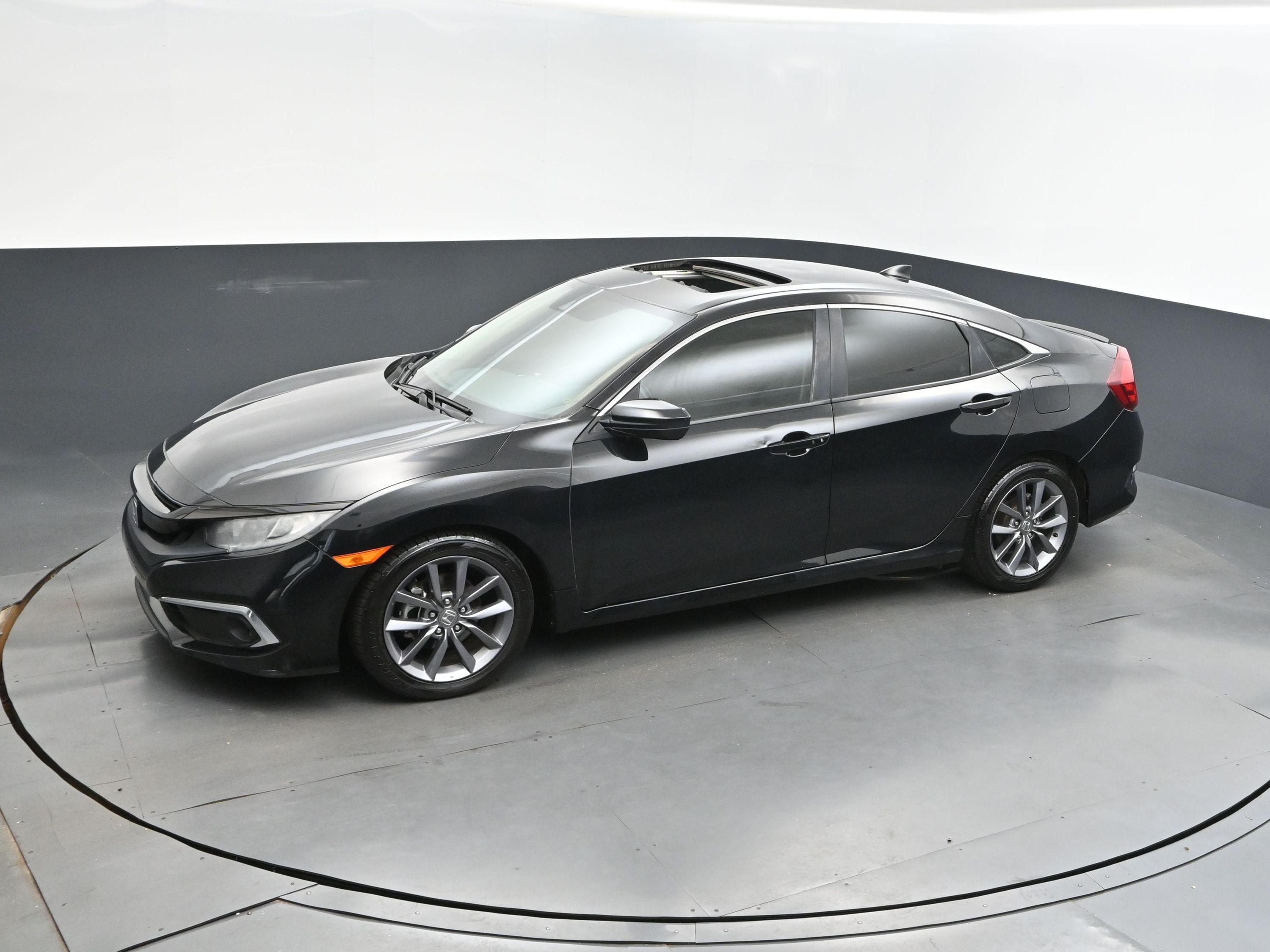 2019 Black Honda Civic Sedan EX FWD Sedan