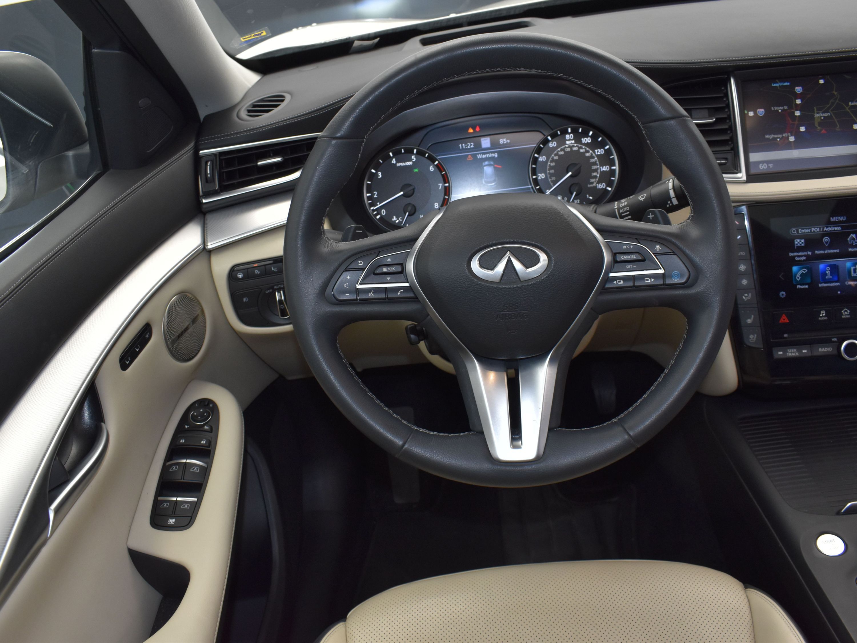 2022 Majestic White INFINITI QX50 Sensory AWD SUV