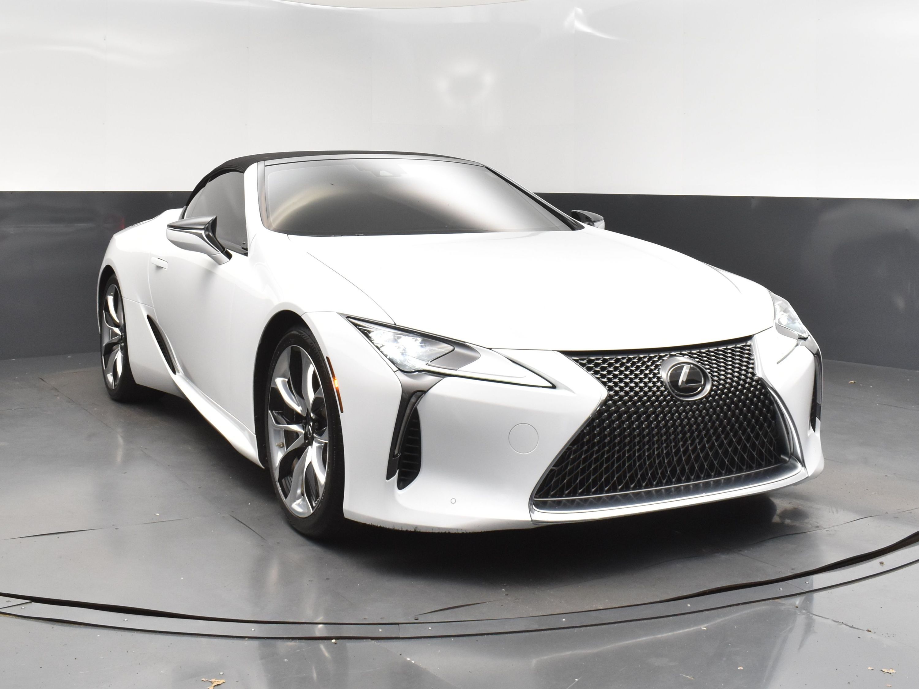 2021 Ultra White Lexus LC 500 RWD Convertible