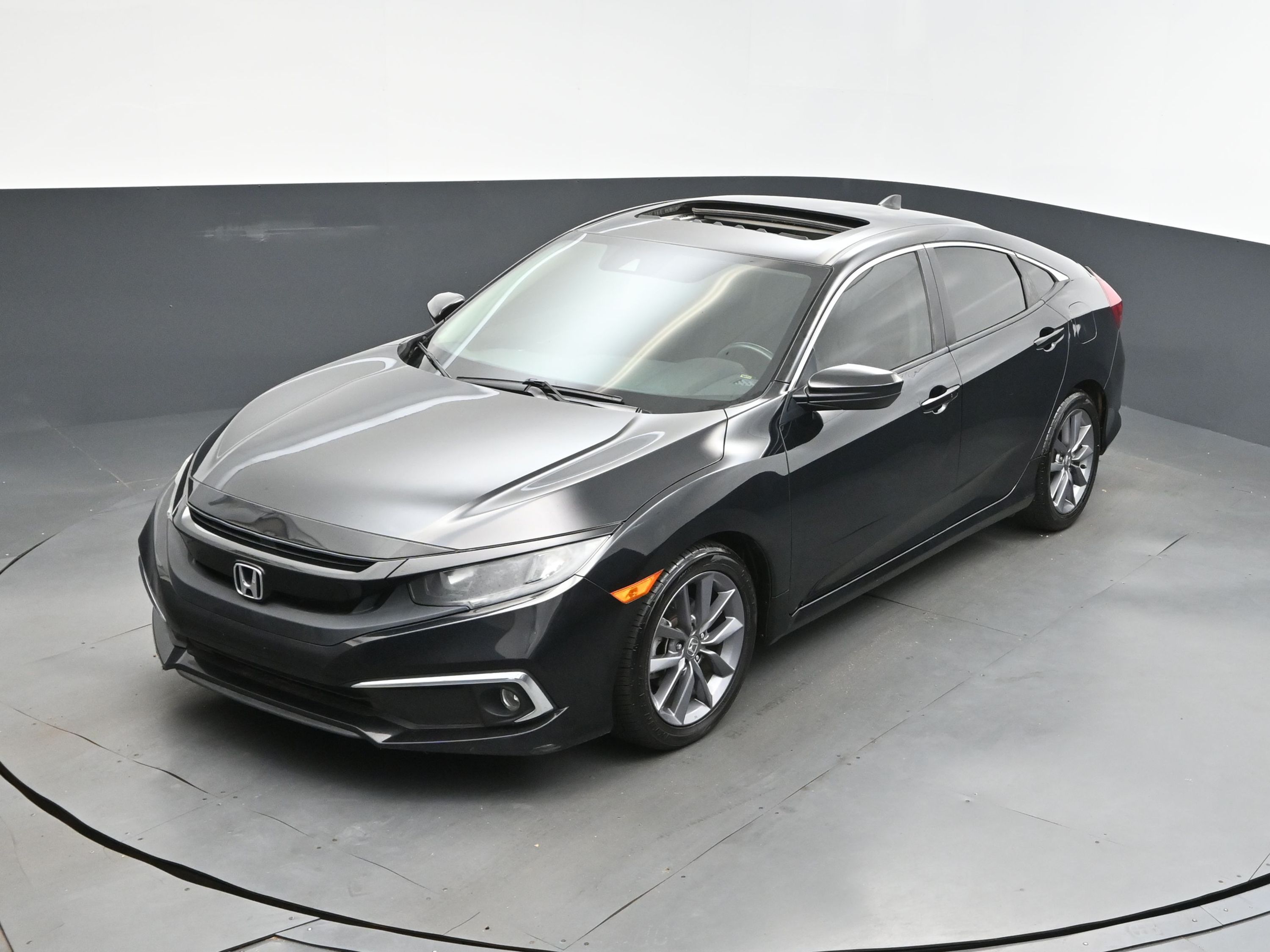 2019 Black Honda Civic Sedan EX FWD Sedan