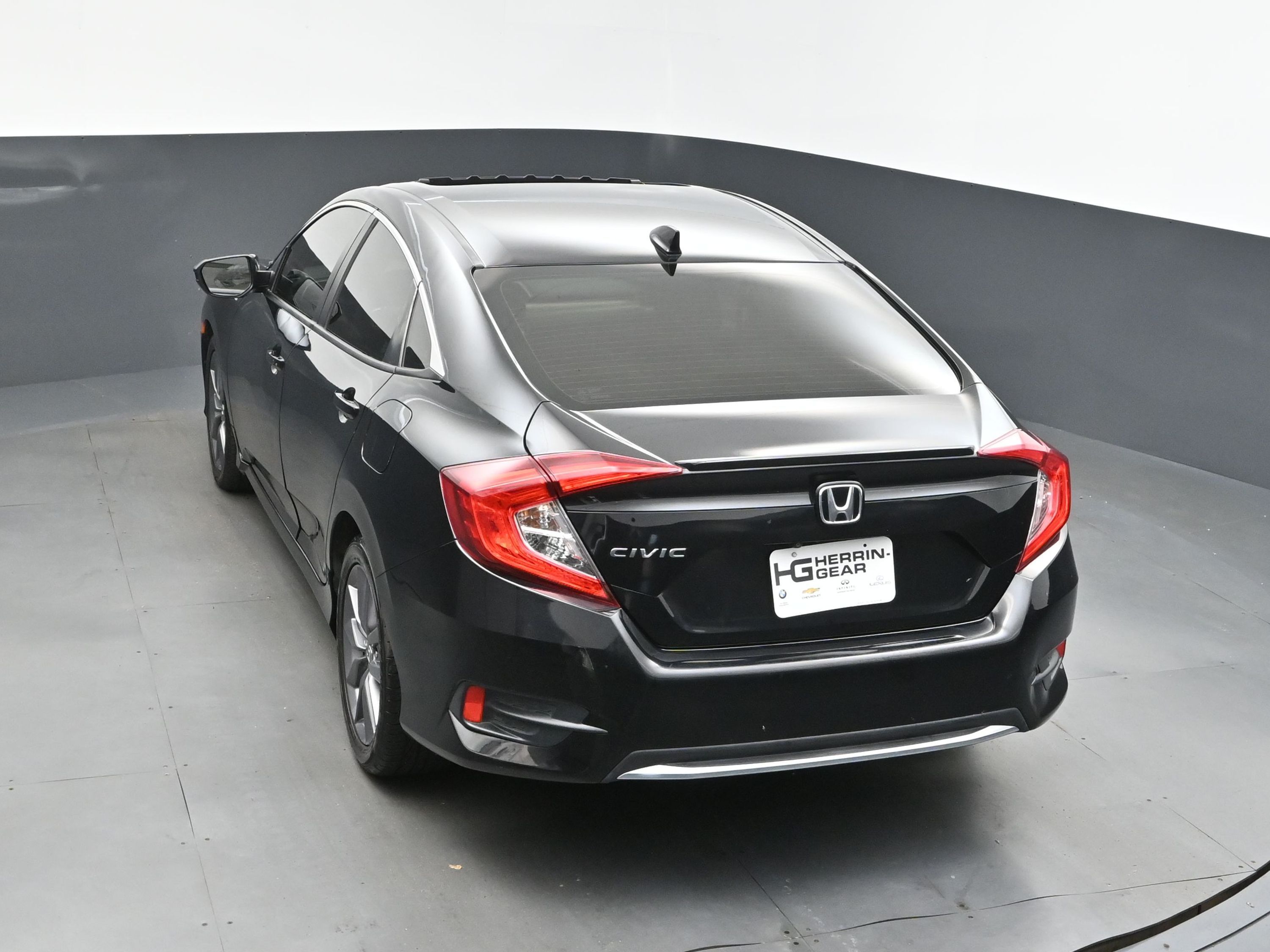 2019 Black Honda Civic Sedan EX FWD Sedan