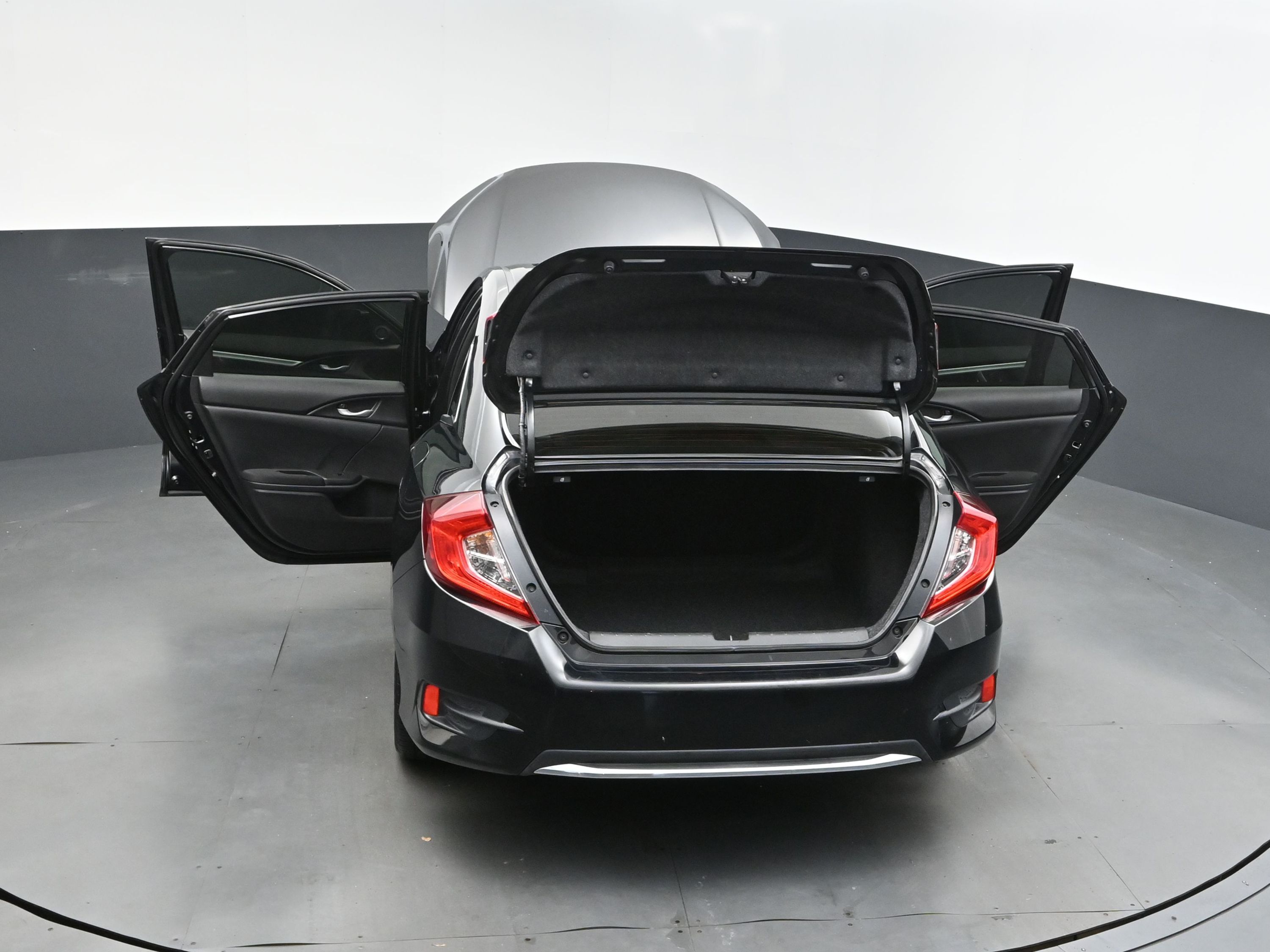 2019 Black Honda Civic Sedan EX FWD Sedan