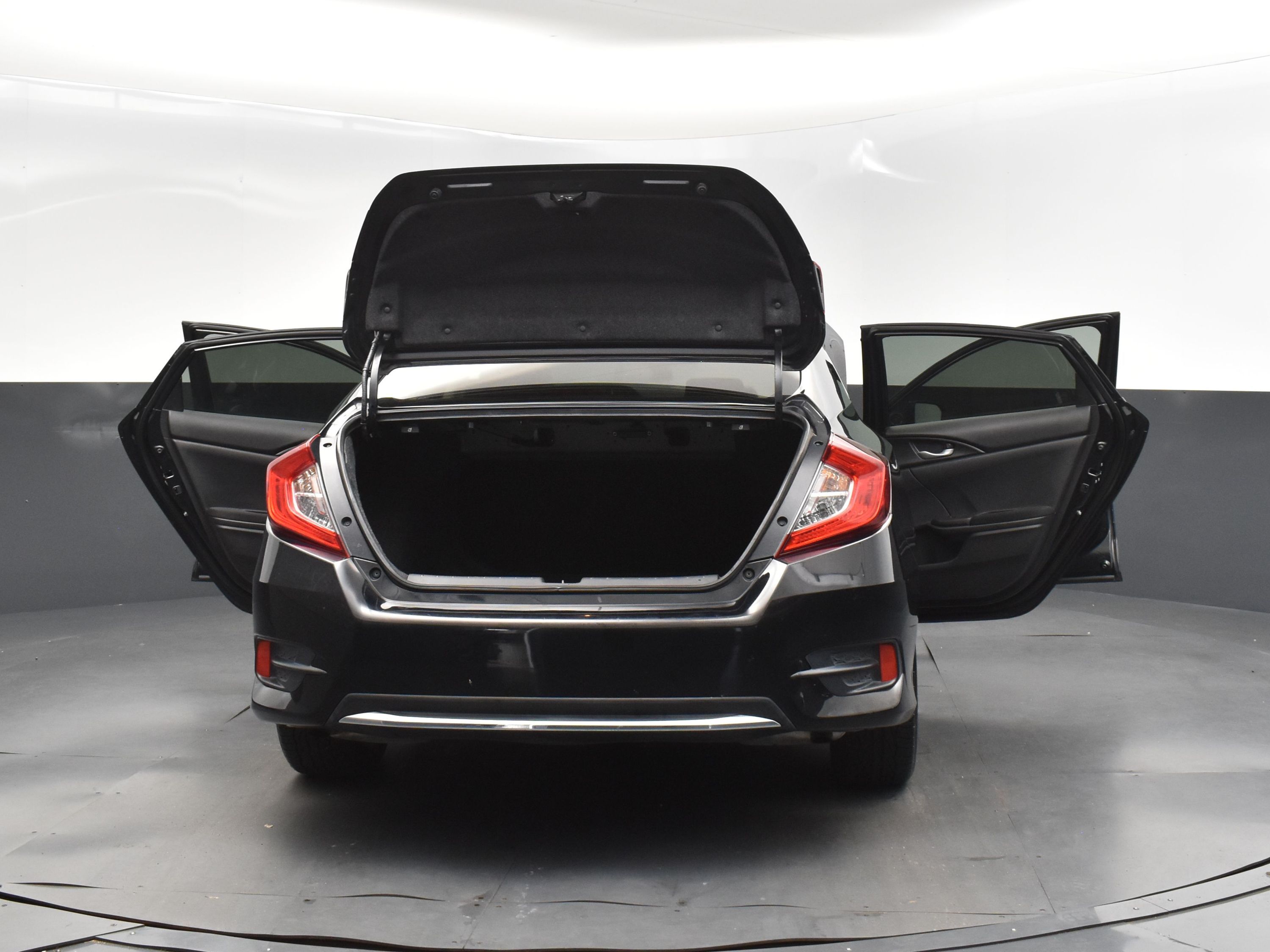 2019 Black Honda Civic Sedan EX FWD Sedan