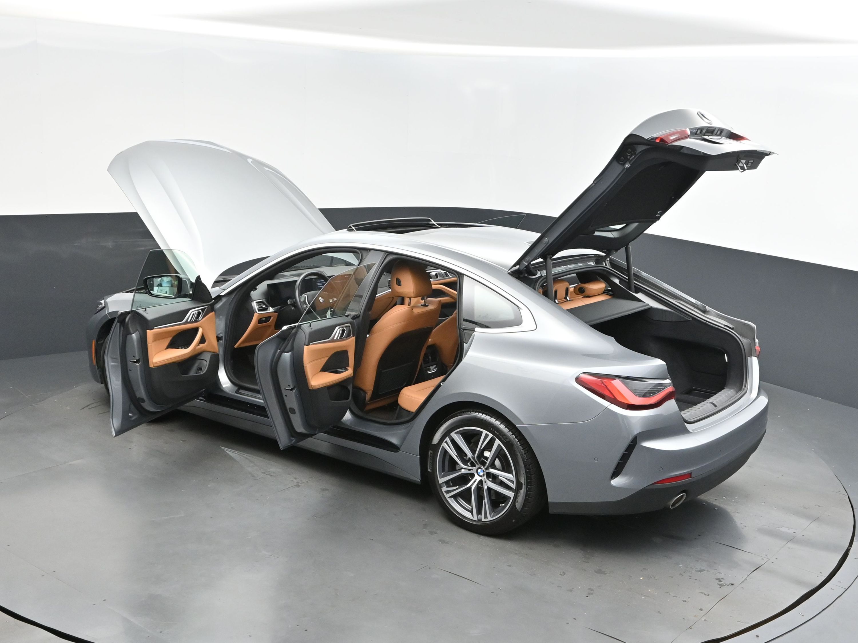 2024 Skyscraper Gray Metallic BMW 4 Series 430i Gran Coupe RWD Hatchback