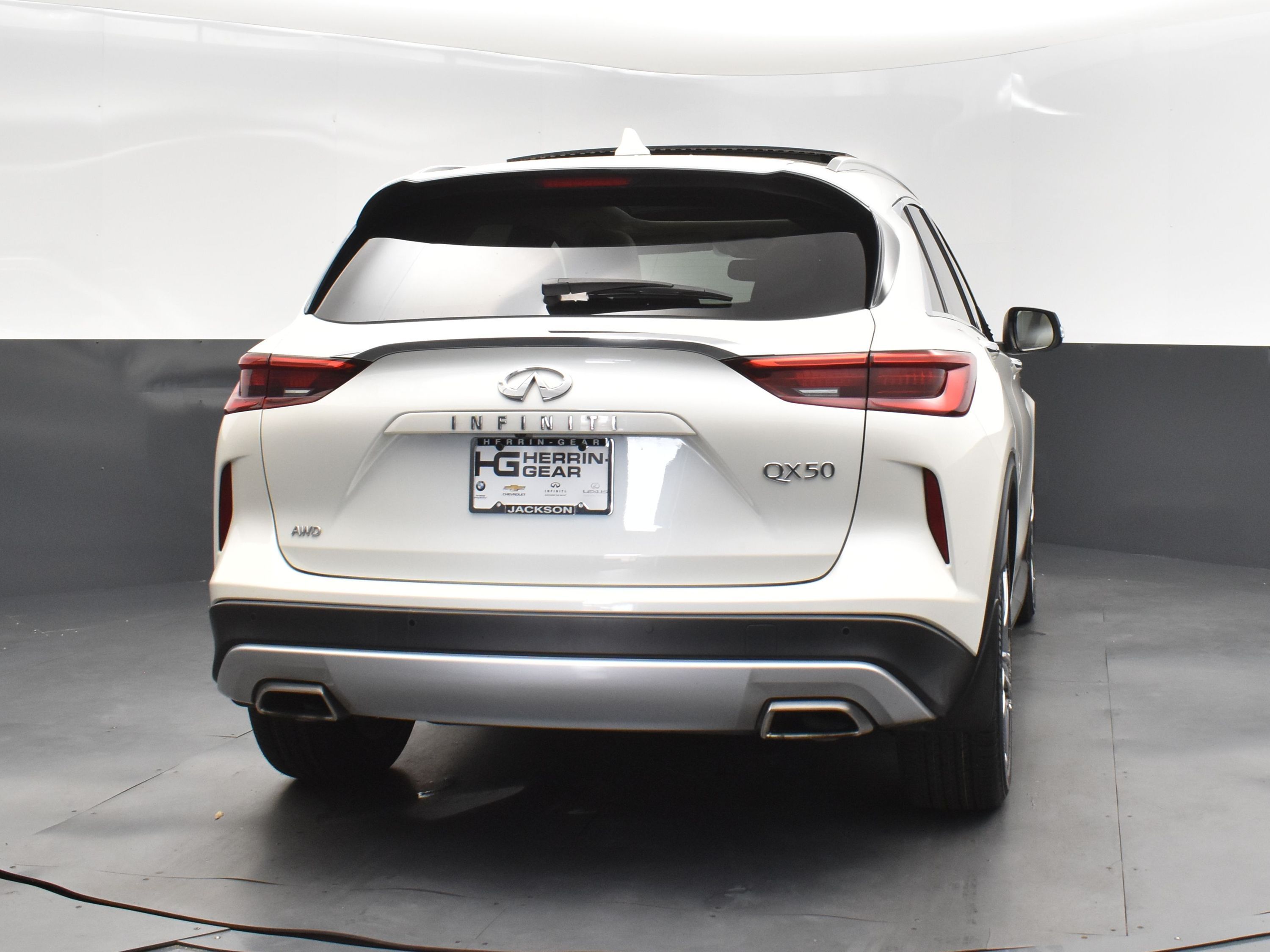 2022 Majestic White INFINITI QX50 Sensory AWD SUV