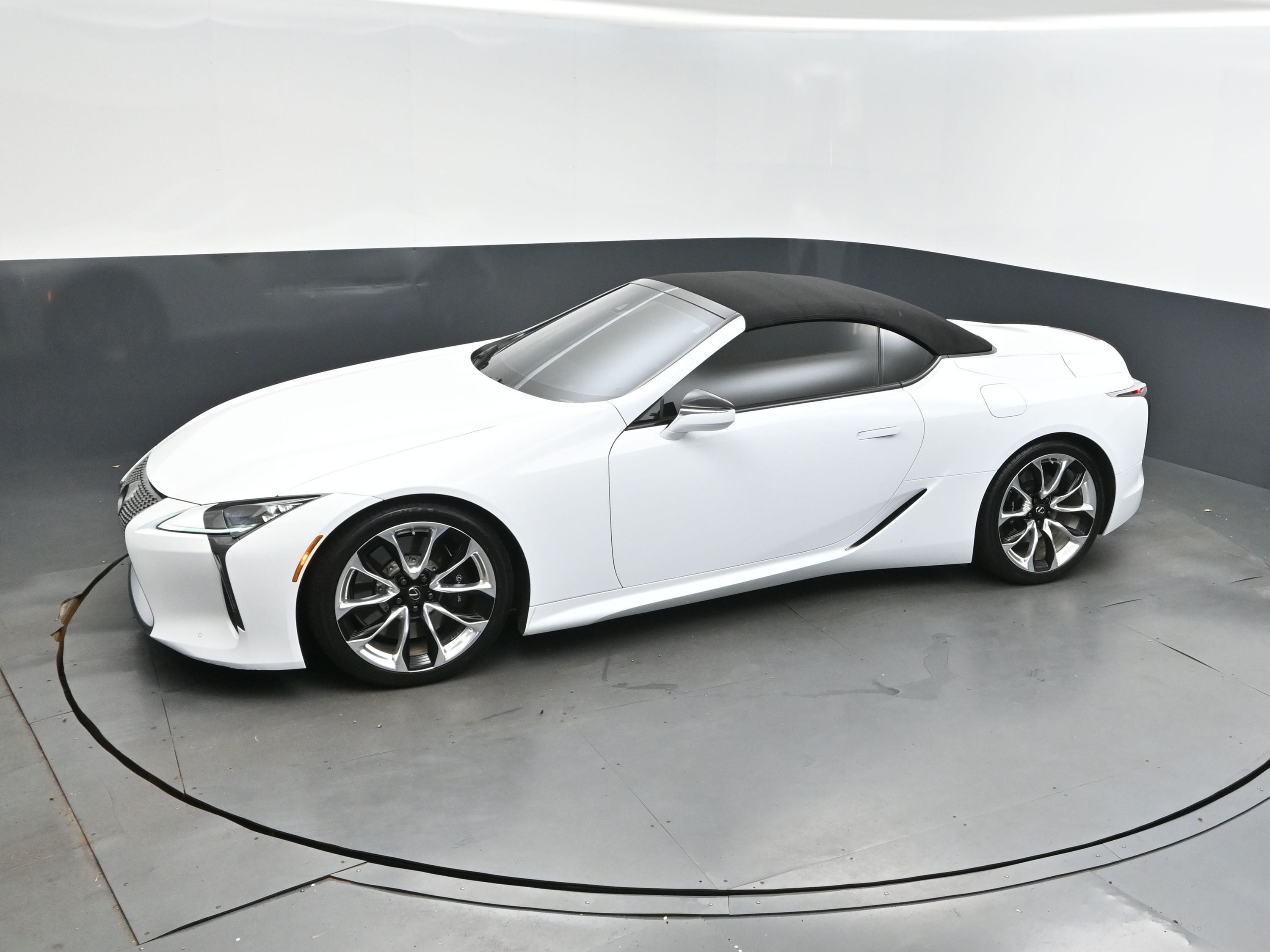 2021 Ultra White Lexus LC 500 RWD Convertible