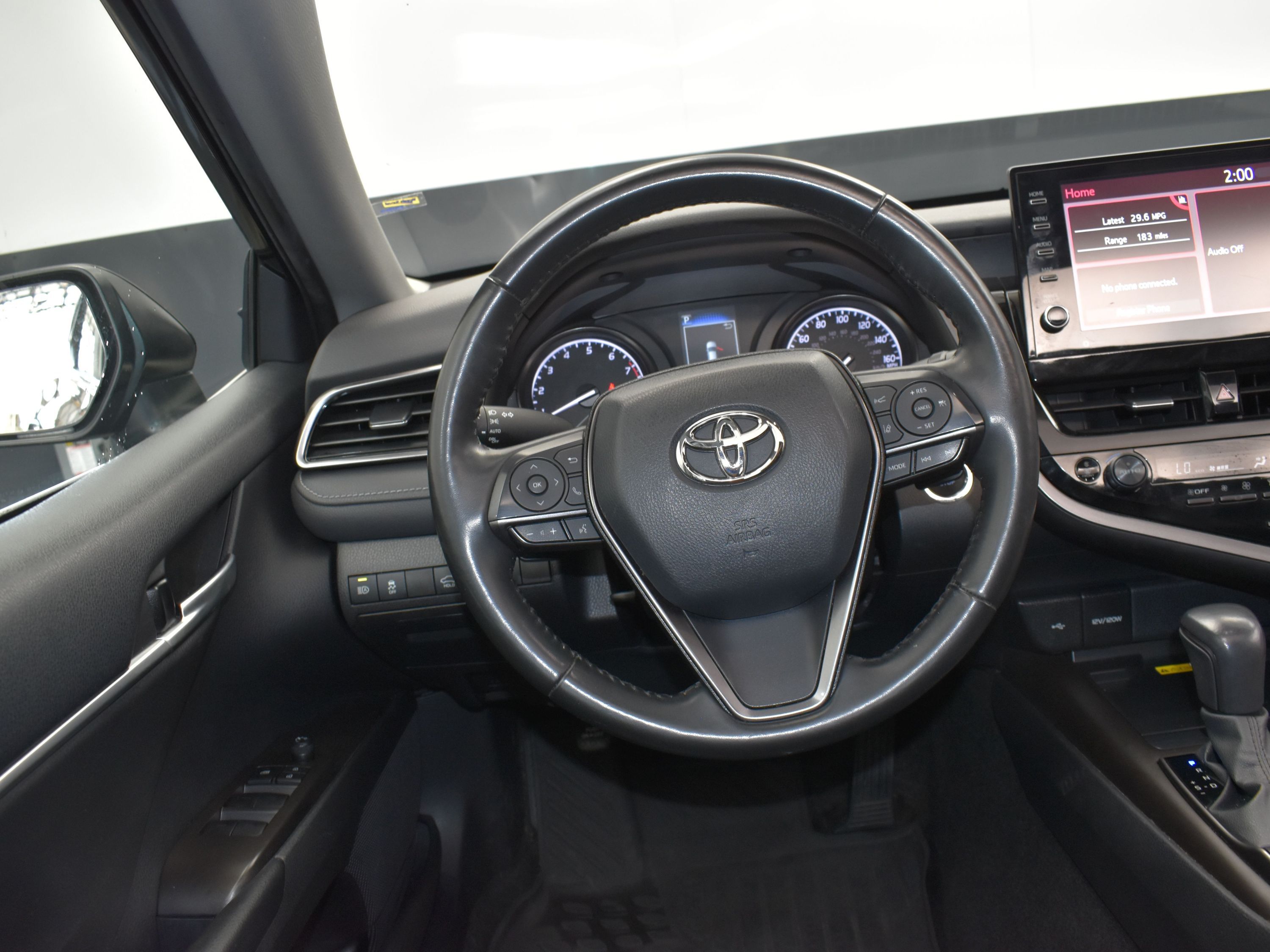 2023 Midnight Black Metallic Toyota Camry SE FWD Sedan