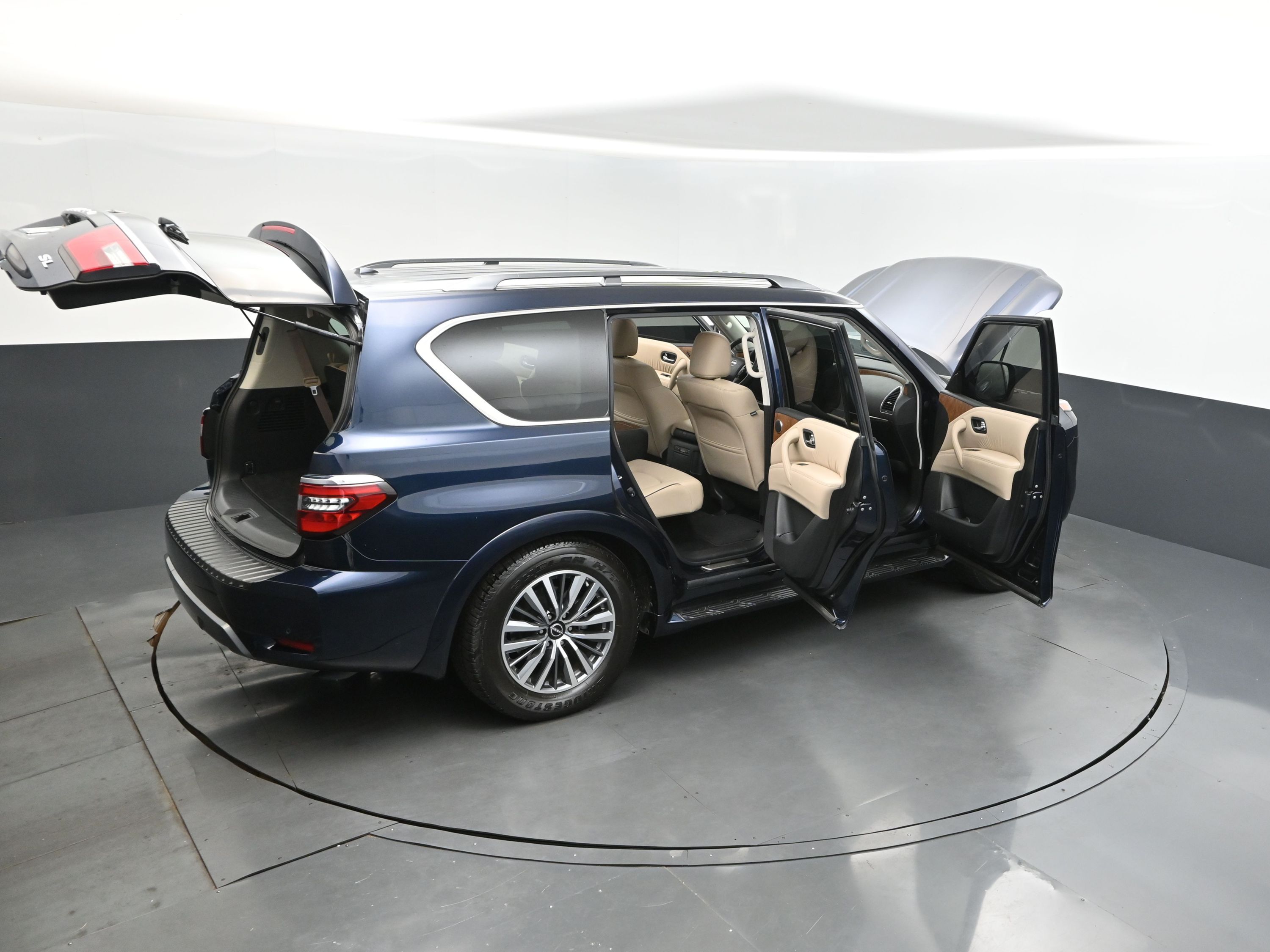 2022 Hermosa Blue Pearl Nissan Armada SL RWD SUV
