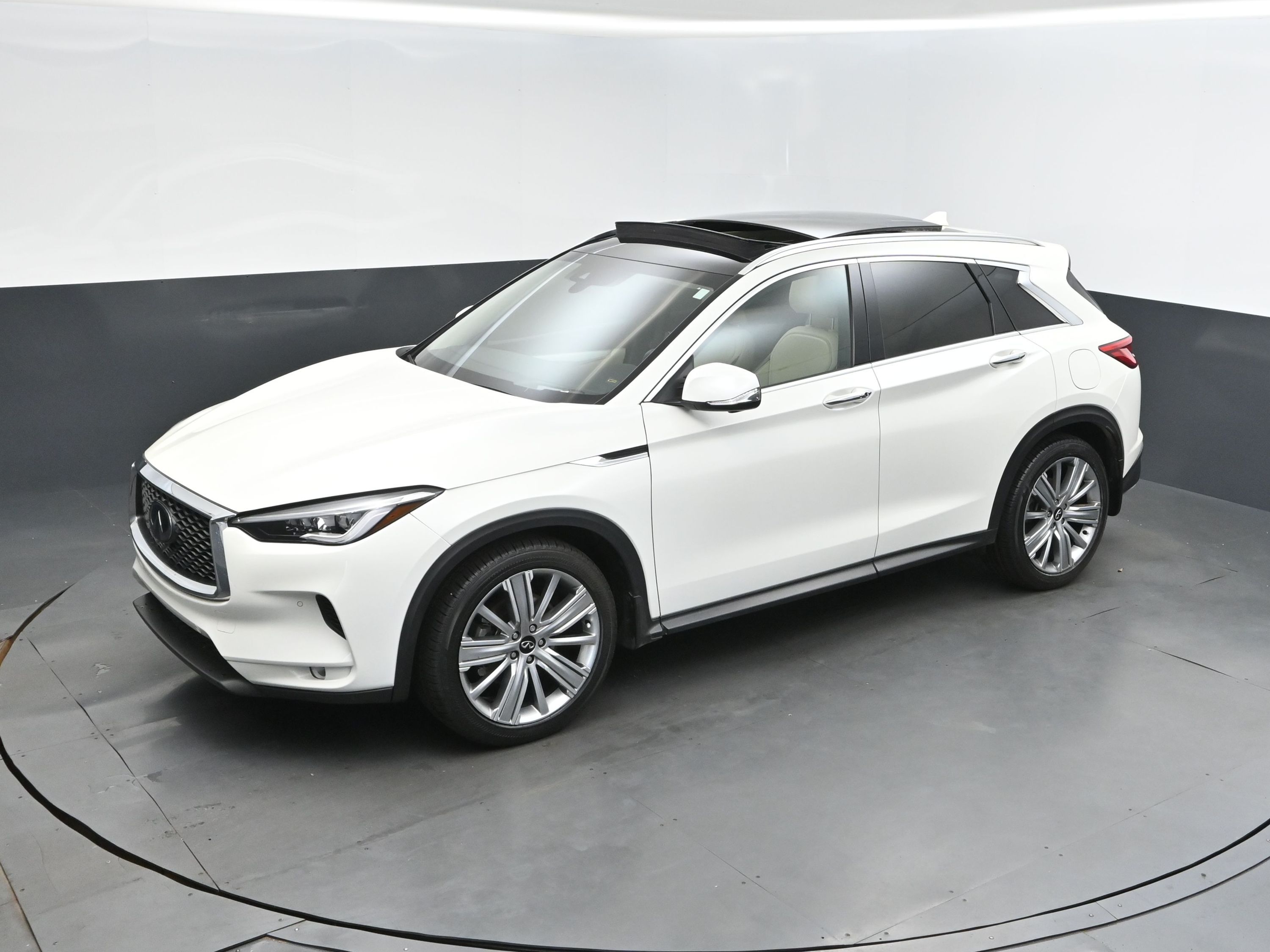 2022 Majestic White INFINITI QX50 Sensory AWD SUV
