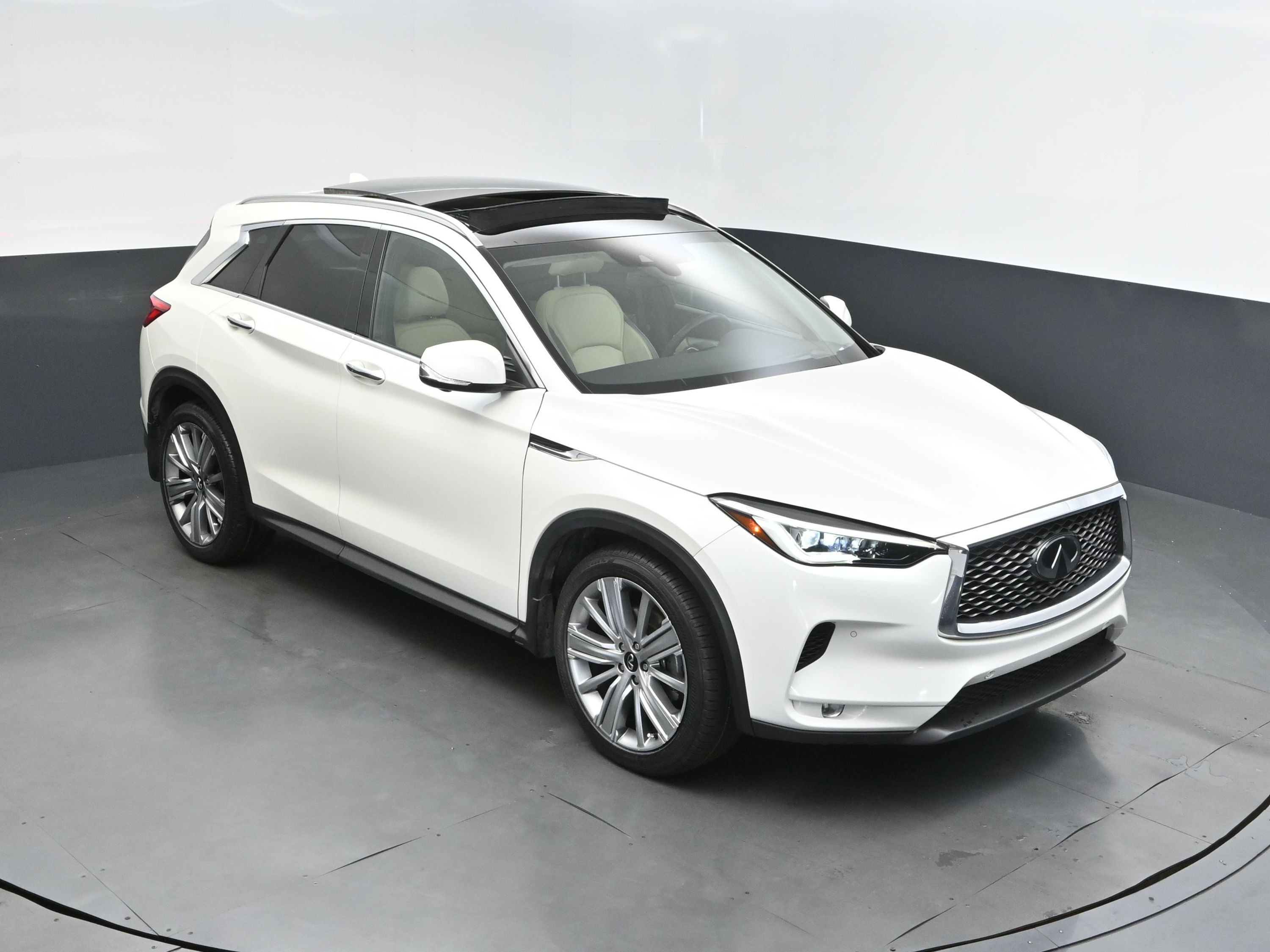 2022 Majestic White INFINITI QX50 Sensory AWD SUV