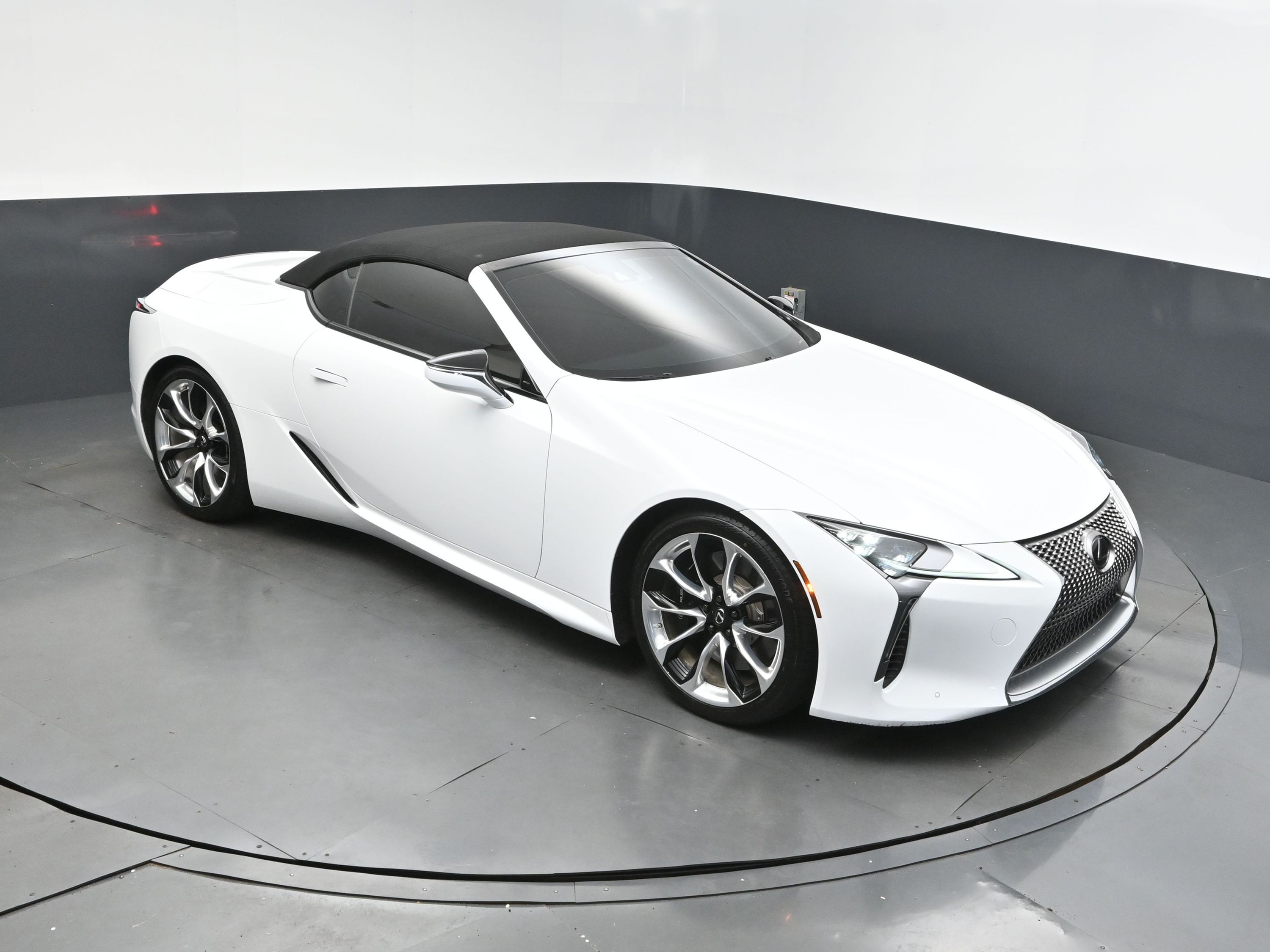 2021 Ultra White Lexus LC 500 RWD Convertible