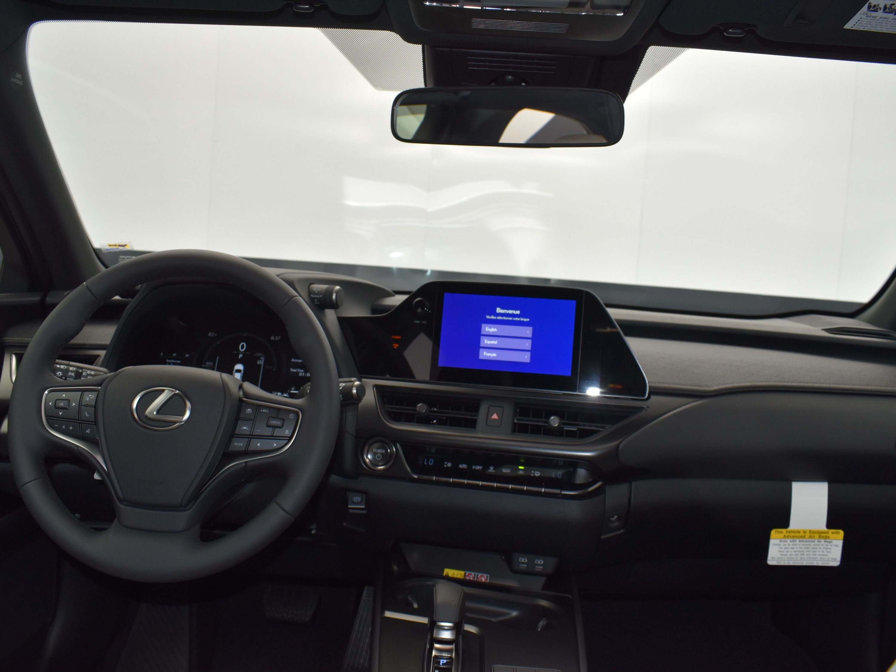 2025 Ultra White with Obsidian Roof Lexus UX 300h F SPORT Design FWD SUV