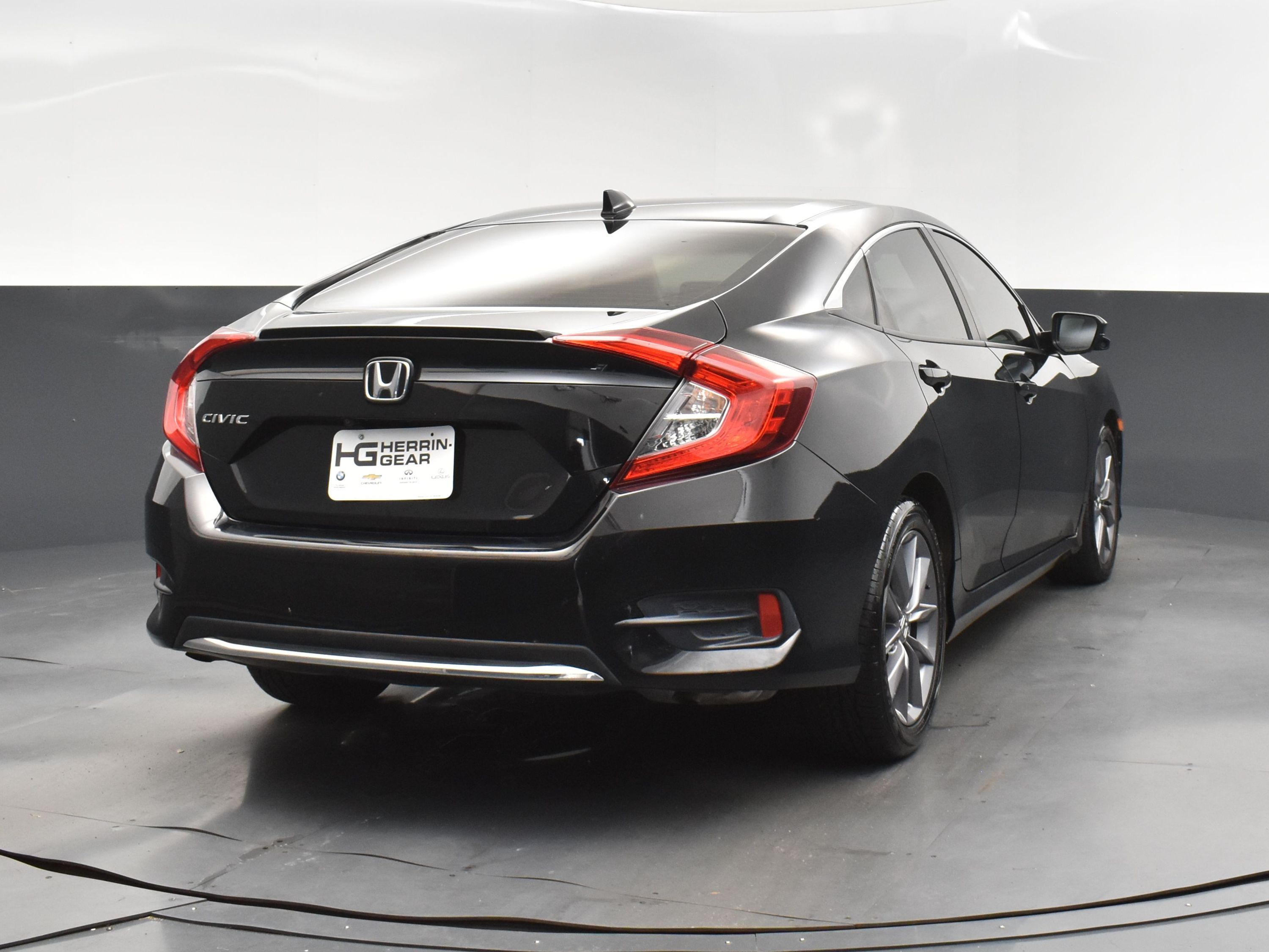 2019 Black Honda Civic Sedan EX FWD Sedan