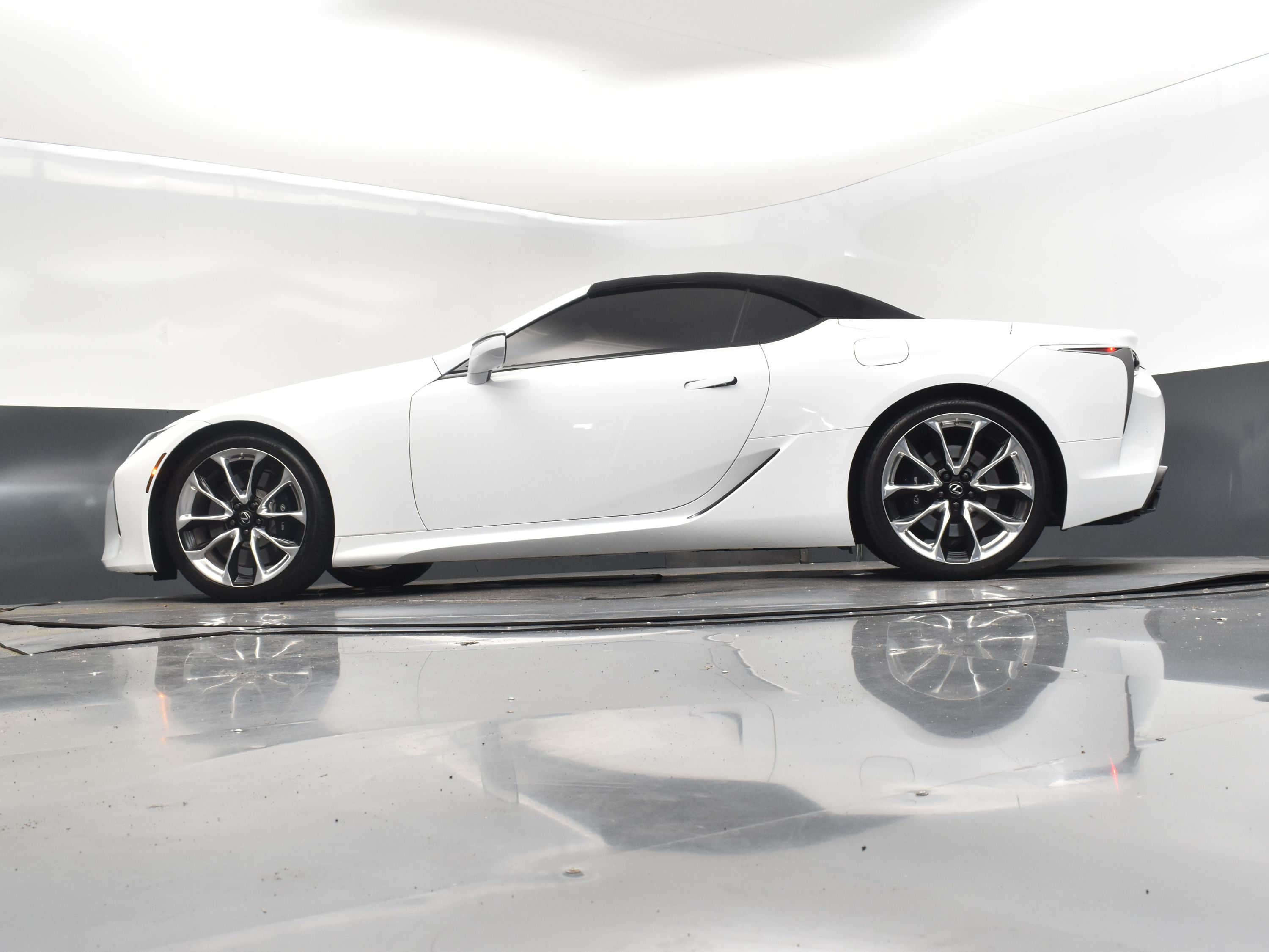 2021 Ultra White Lexus LC 500 RWD Convertible