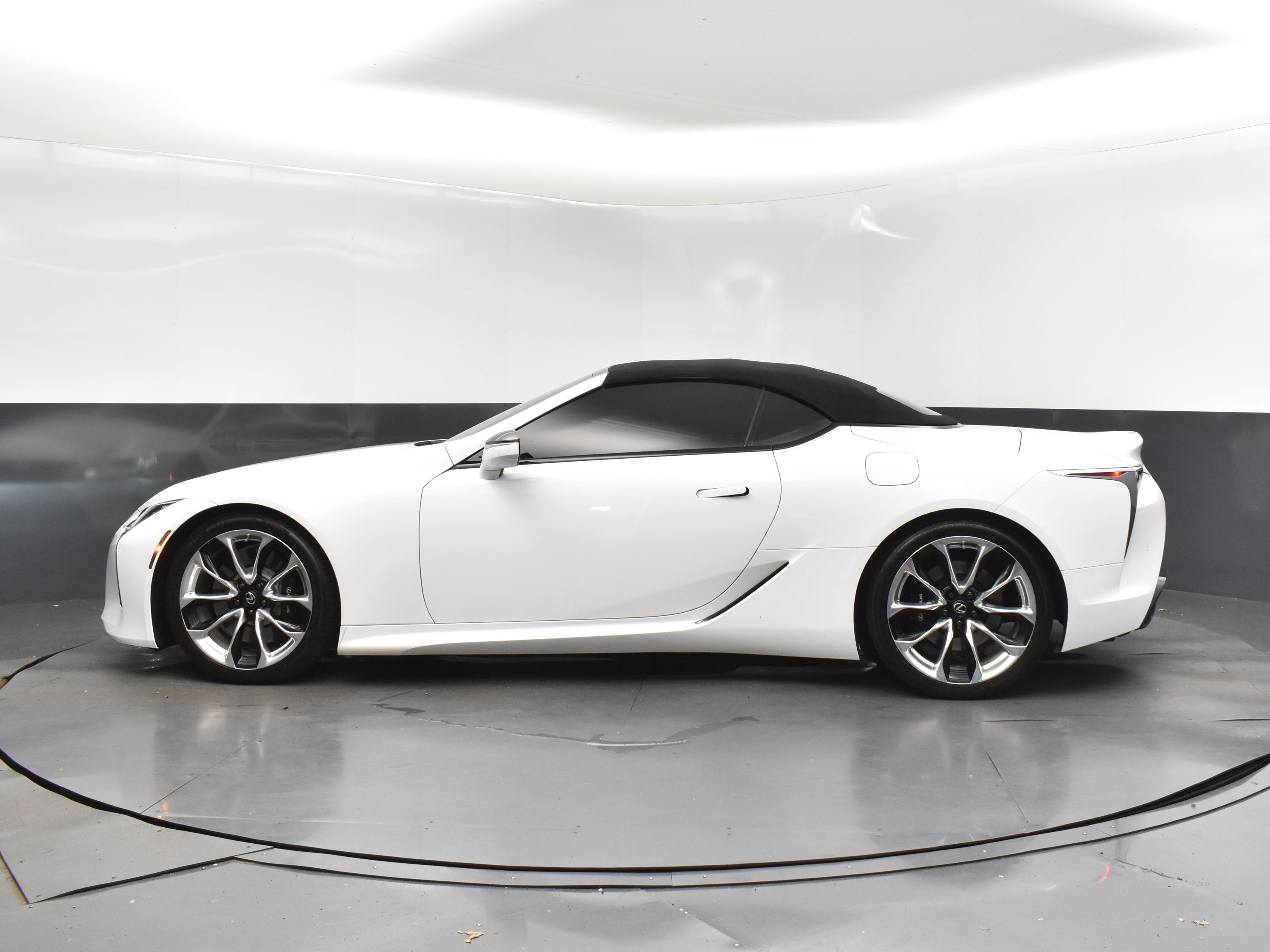 2021 Ultra White Lexus LC 500 RWD Convertible