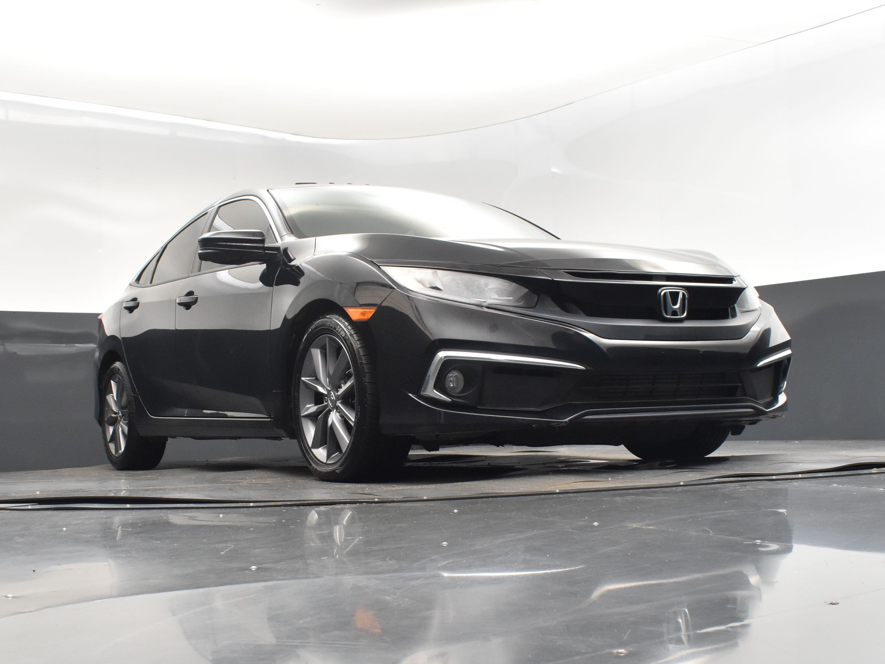 2019 Black Honda Civic Sedan EX FWD Sedan
