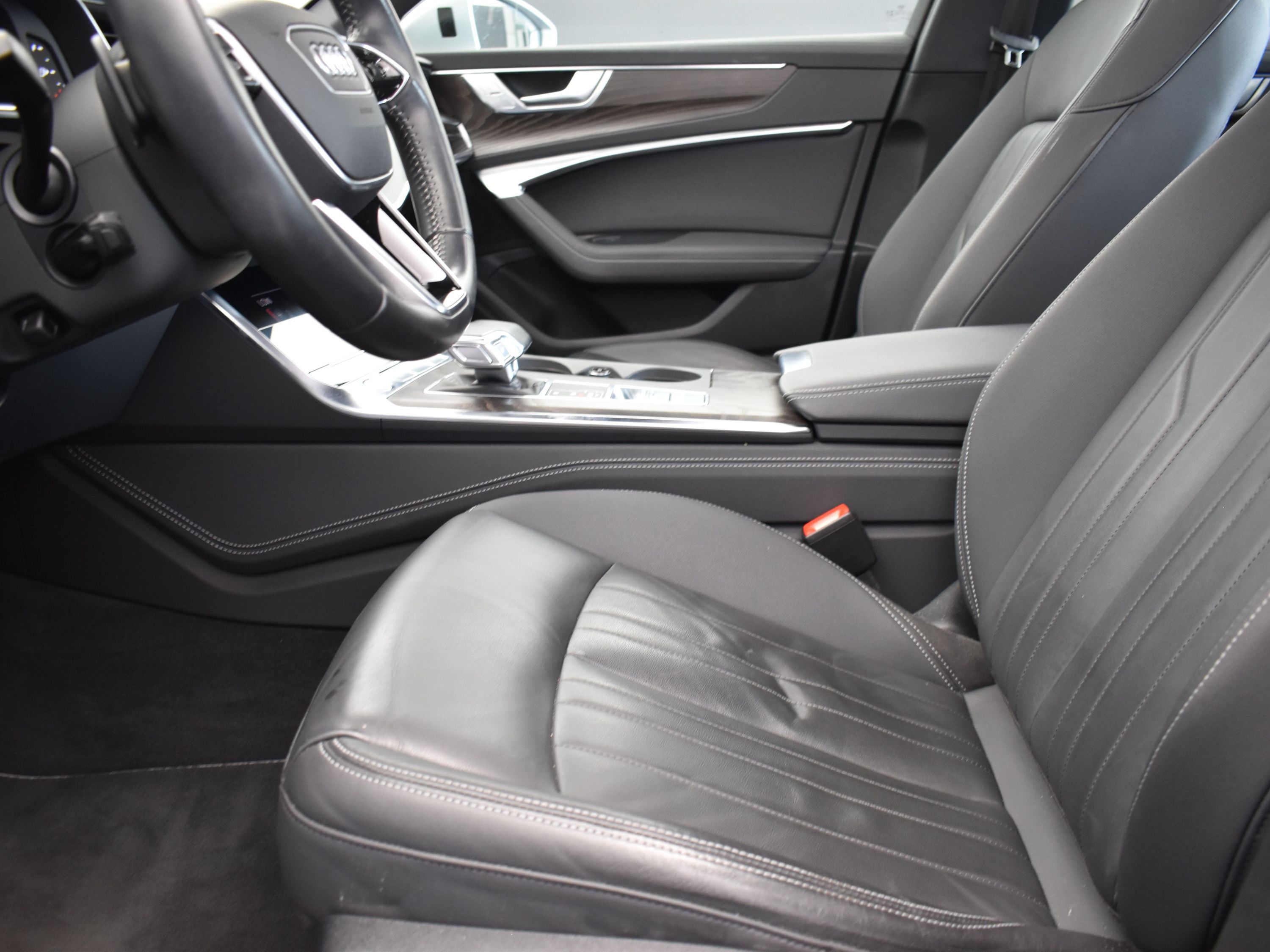 2019 Florett Silver Metallic Audi A6 3.0T Premium Plus AWD Sedan